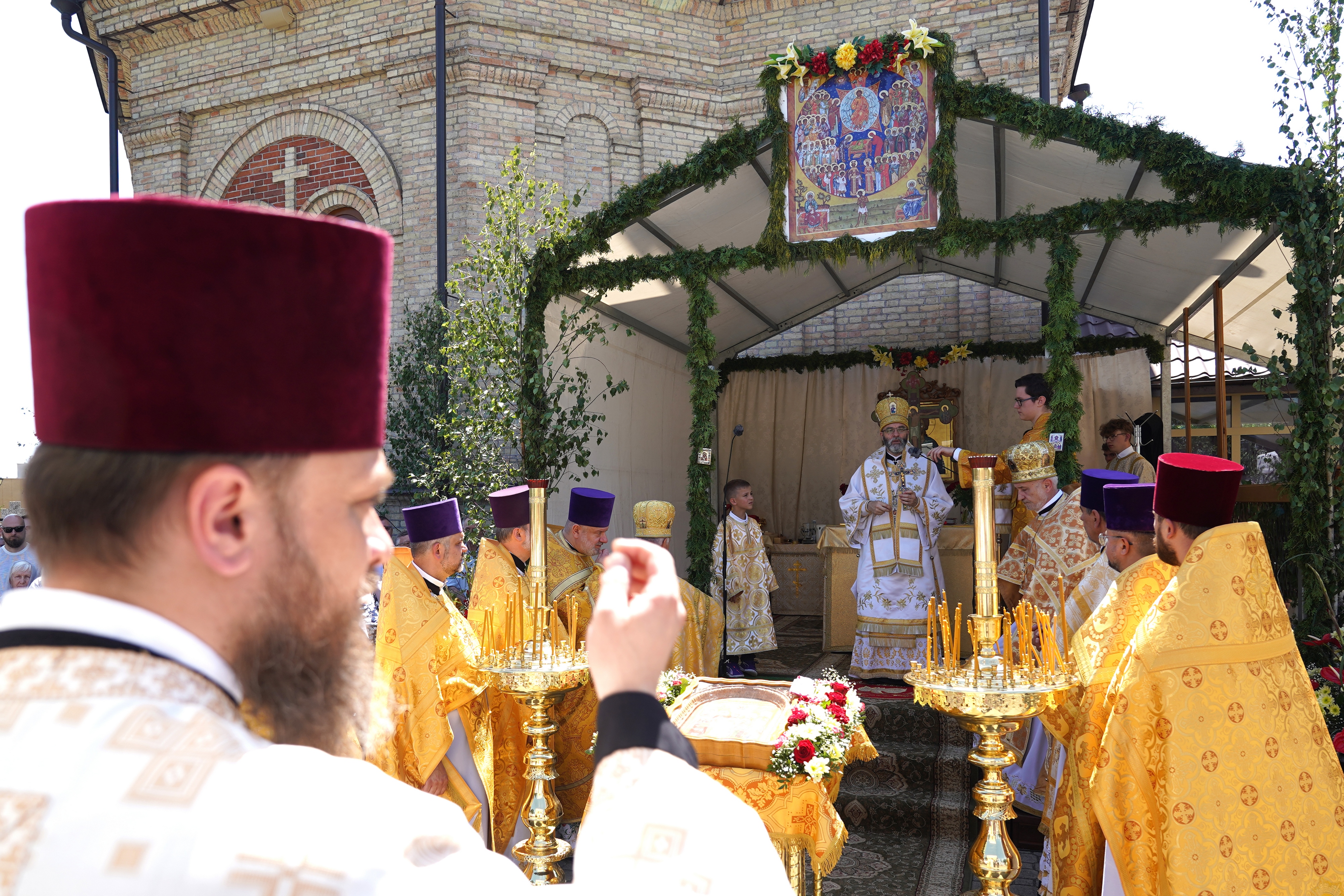 The All Saints feast in All Saints parish in Białystok