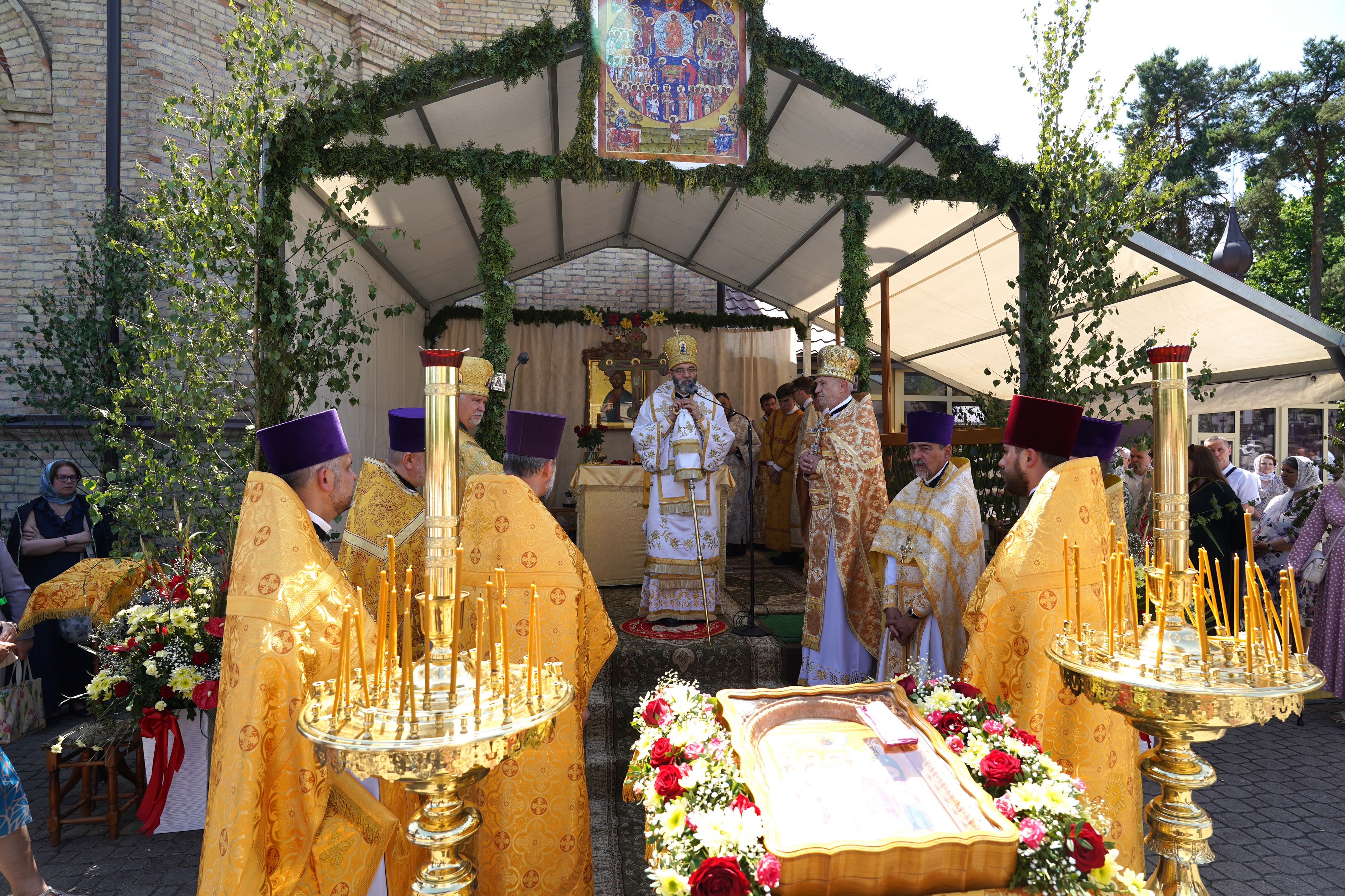 The All Saints feast in All Saints parish in Białystok