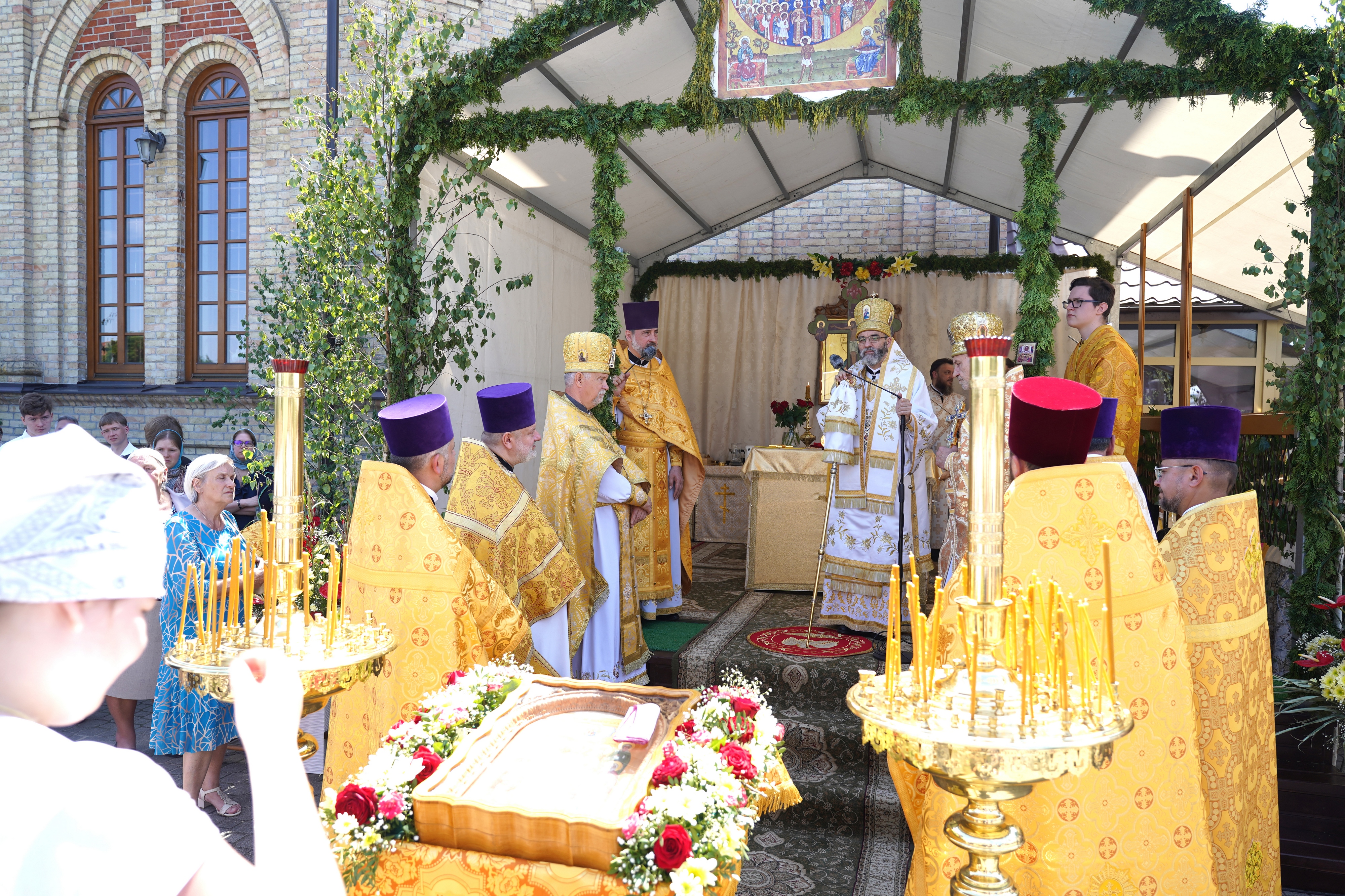 The All Saints feast in All Saints parish in Białystok