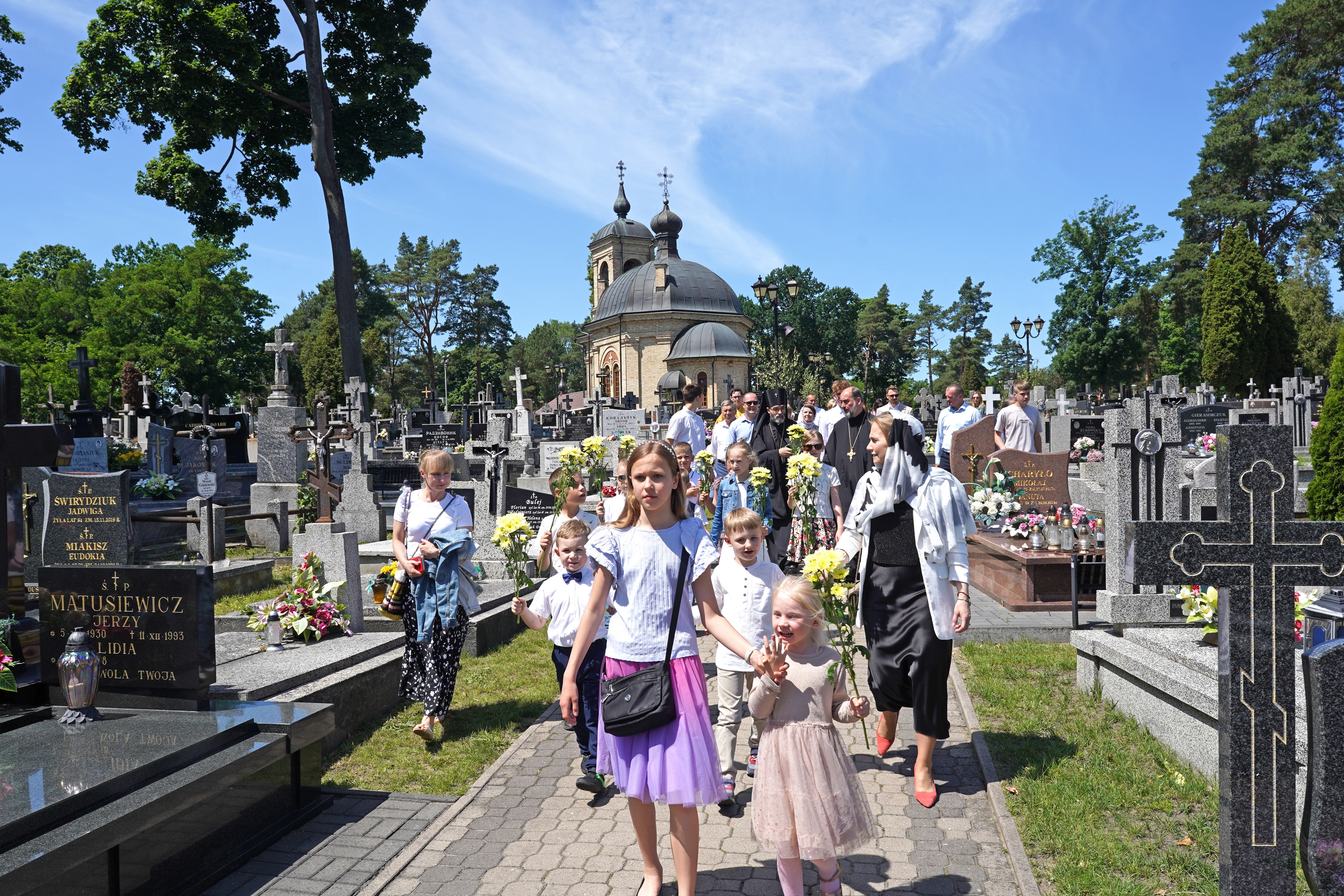 The All Saints feast in All Saints parish in Białystok 