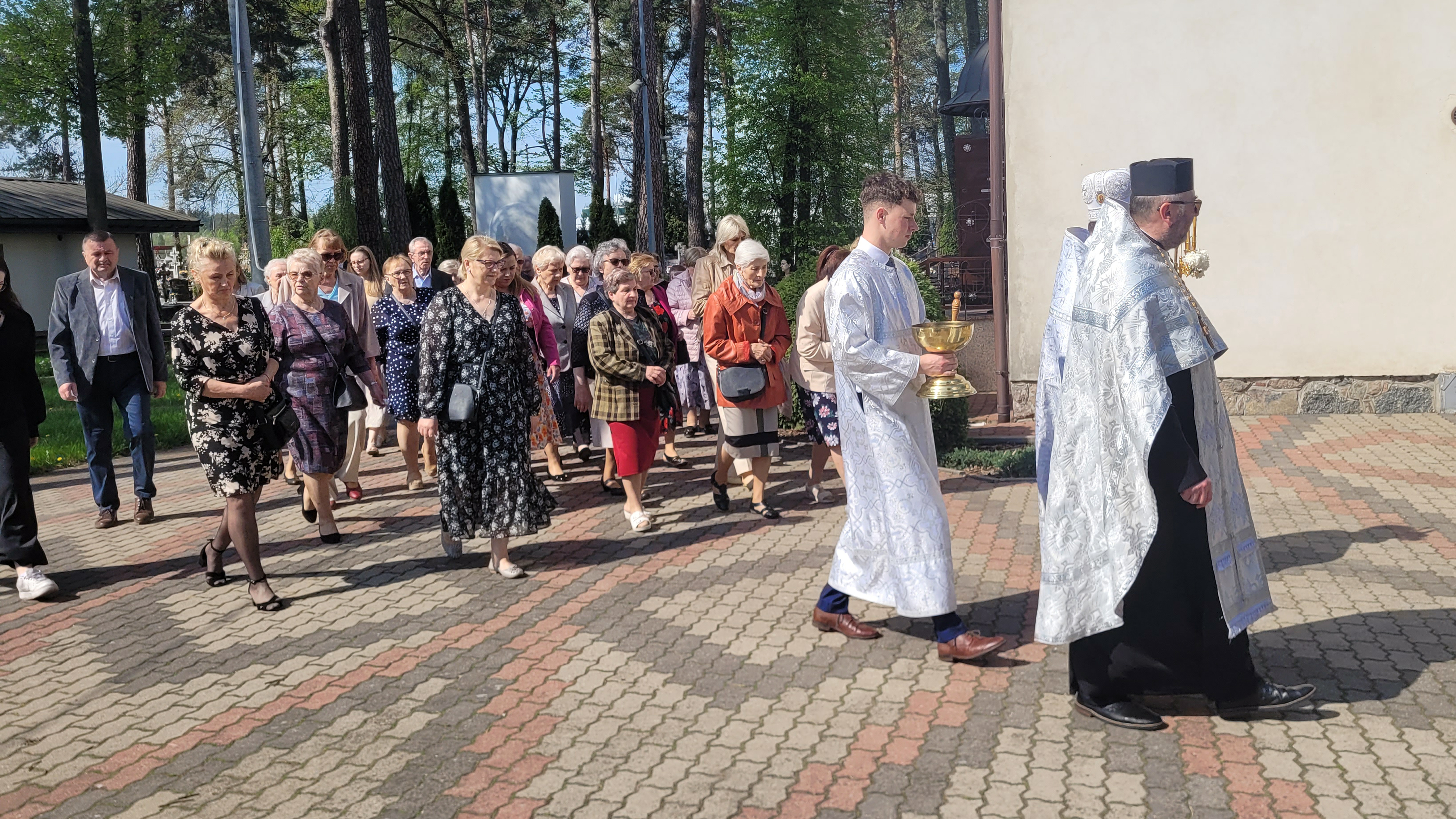 St. Elijah Orthodox church - procession in Paschal period