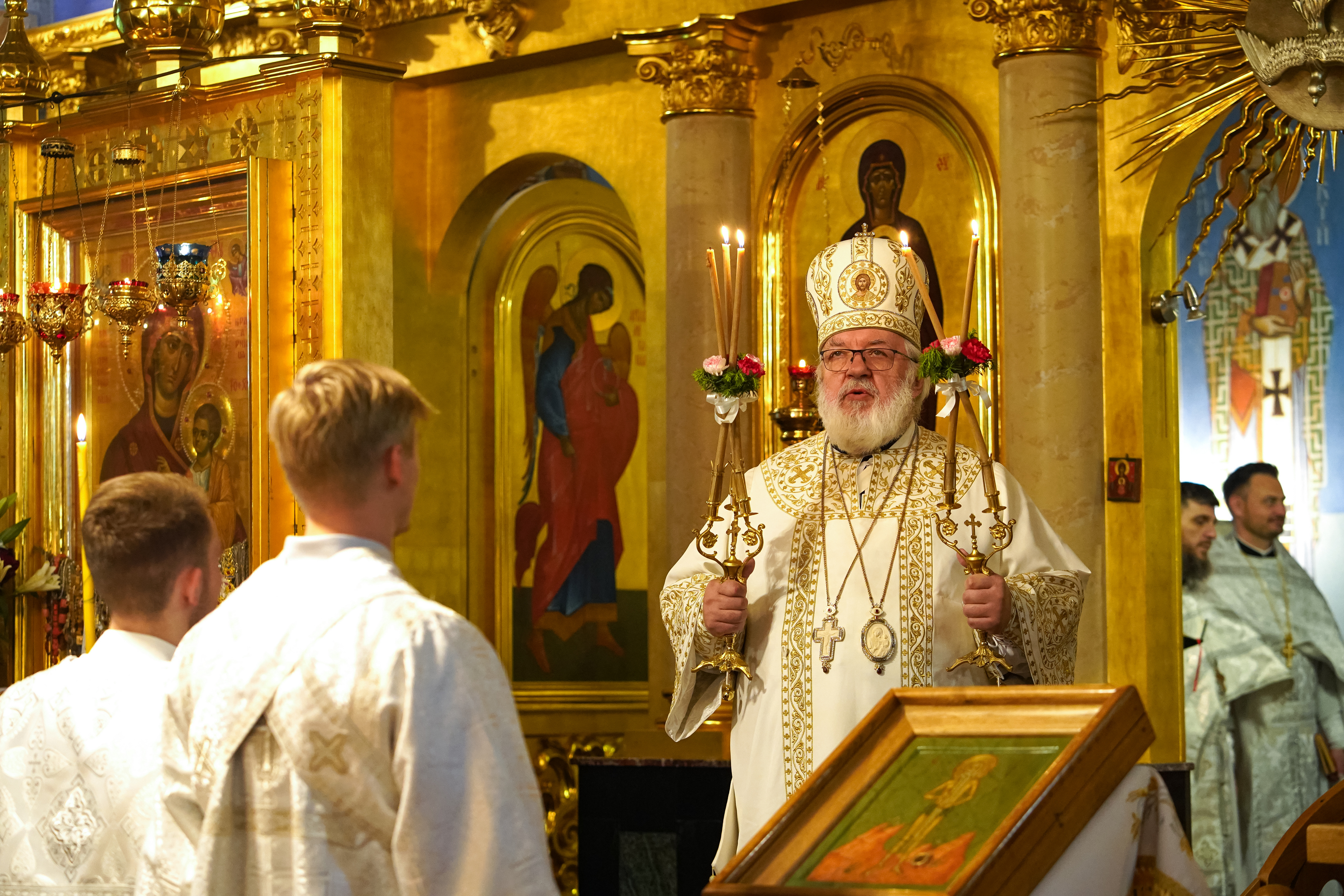 Divine Liturgy at Transfiruration Orthodox church in Grabarka Convent, May 2025 