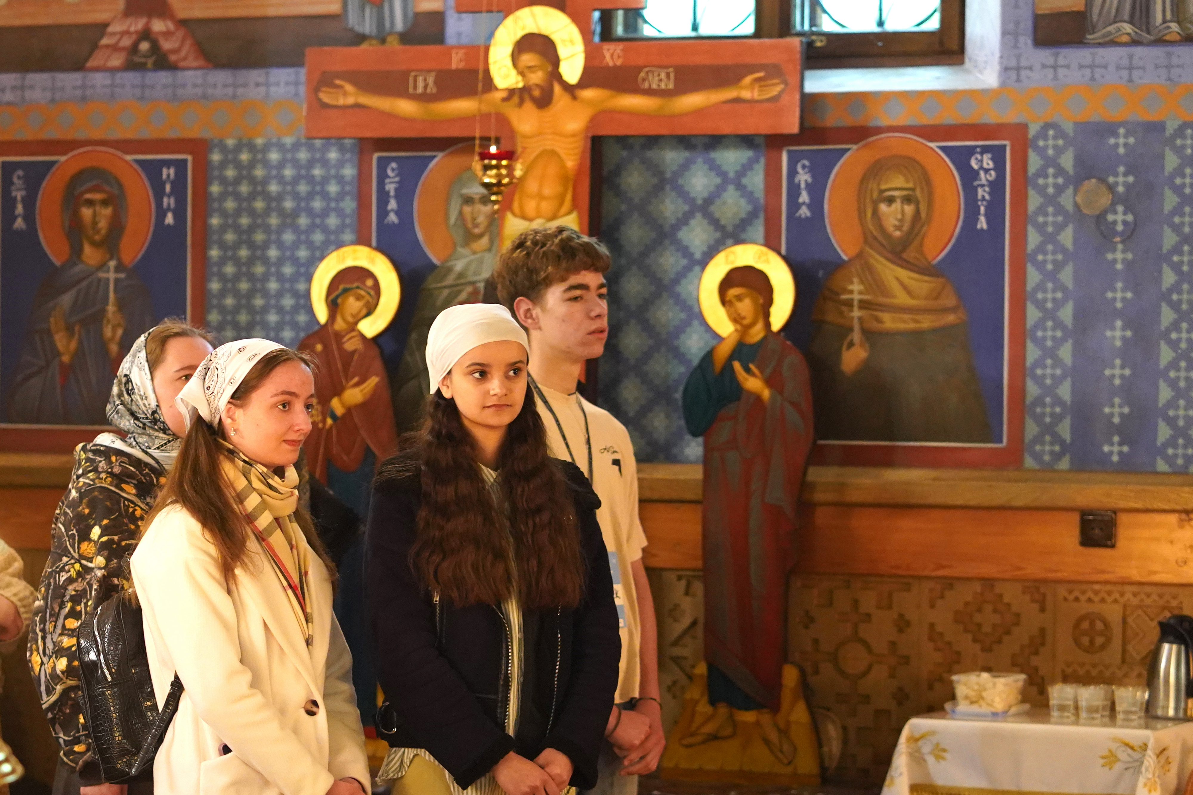 Divine Liturgy at Transfiruration Orthodox church in Grabarka Convent, May 2025 