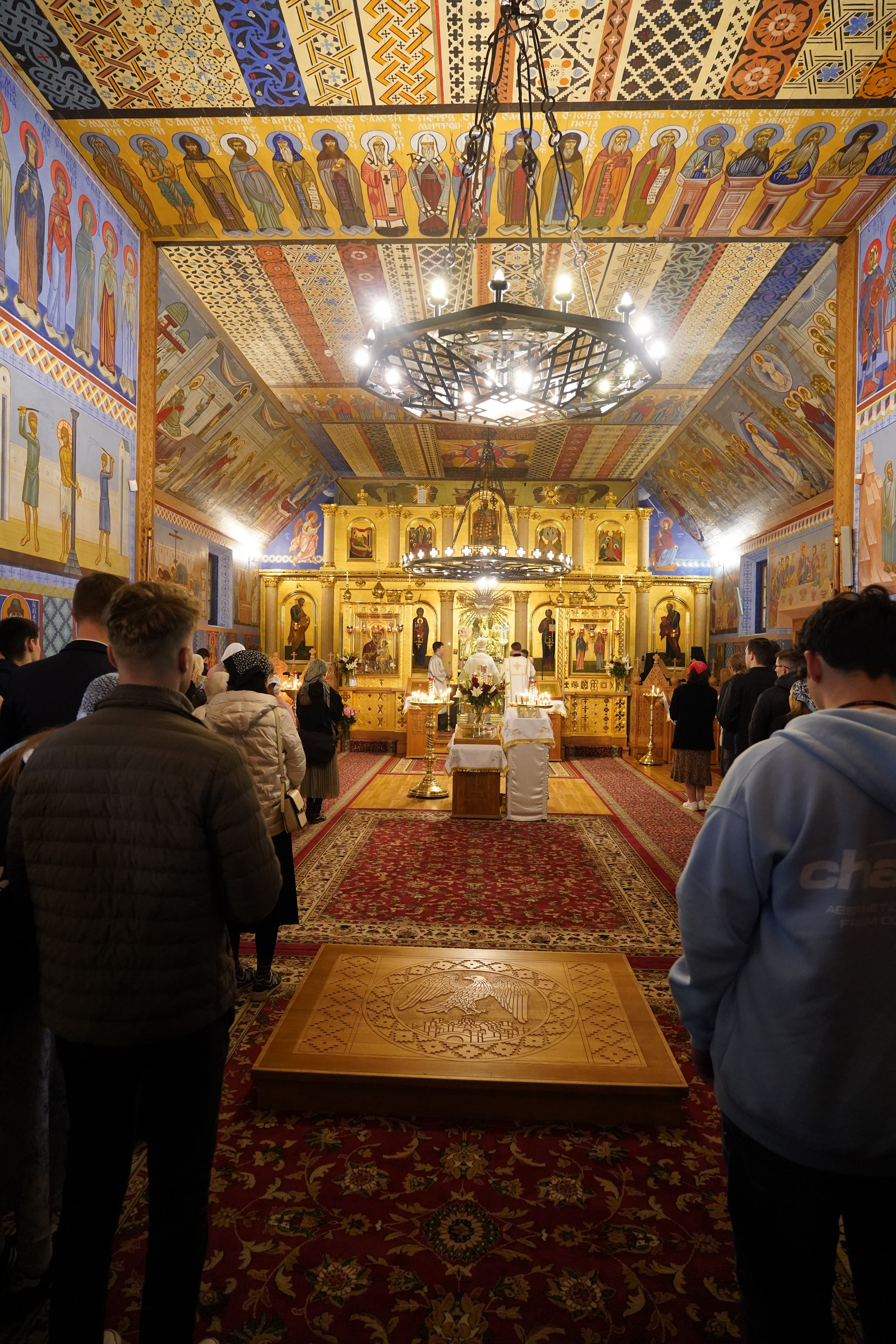 Divine Liturgy at Transfiruration Orthodox church in Grabarka Convent, May 2025