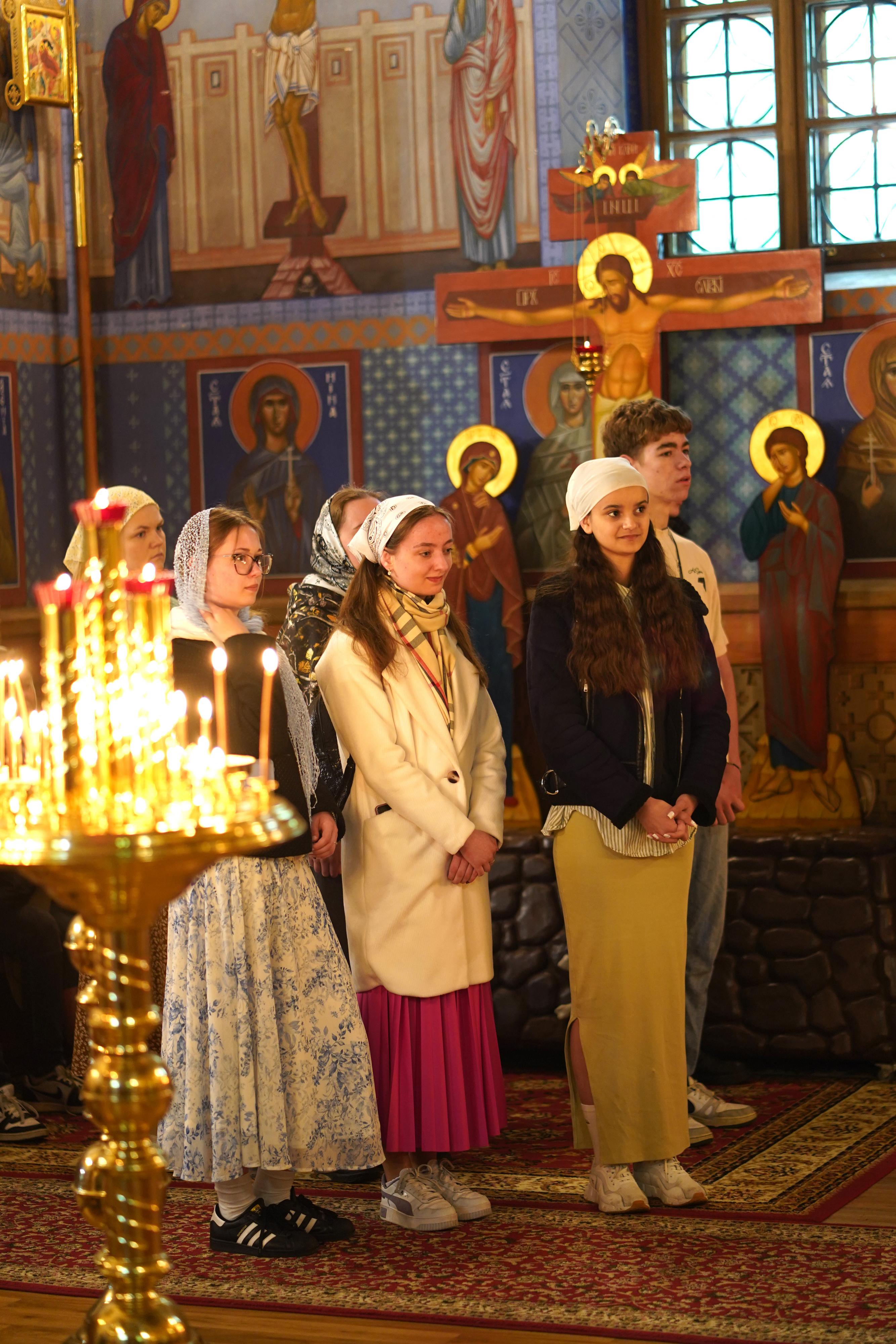 Divine Liturgy at Transfiruration Orthodox church in Grabarka Convent, May 2025