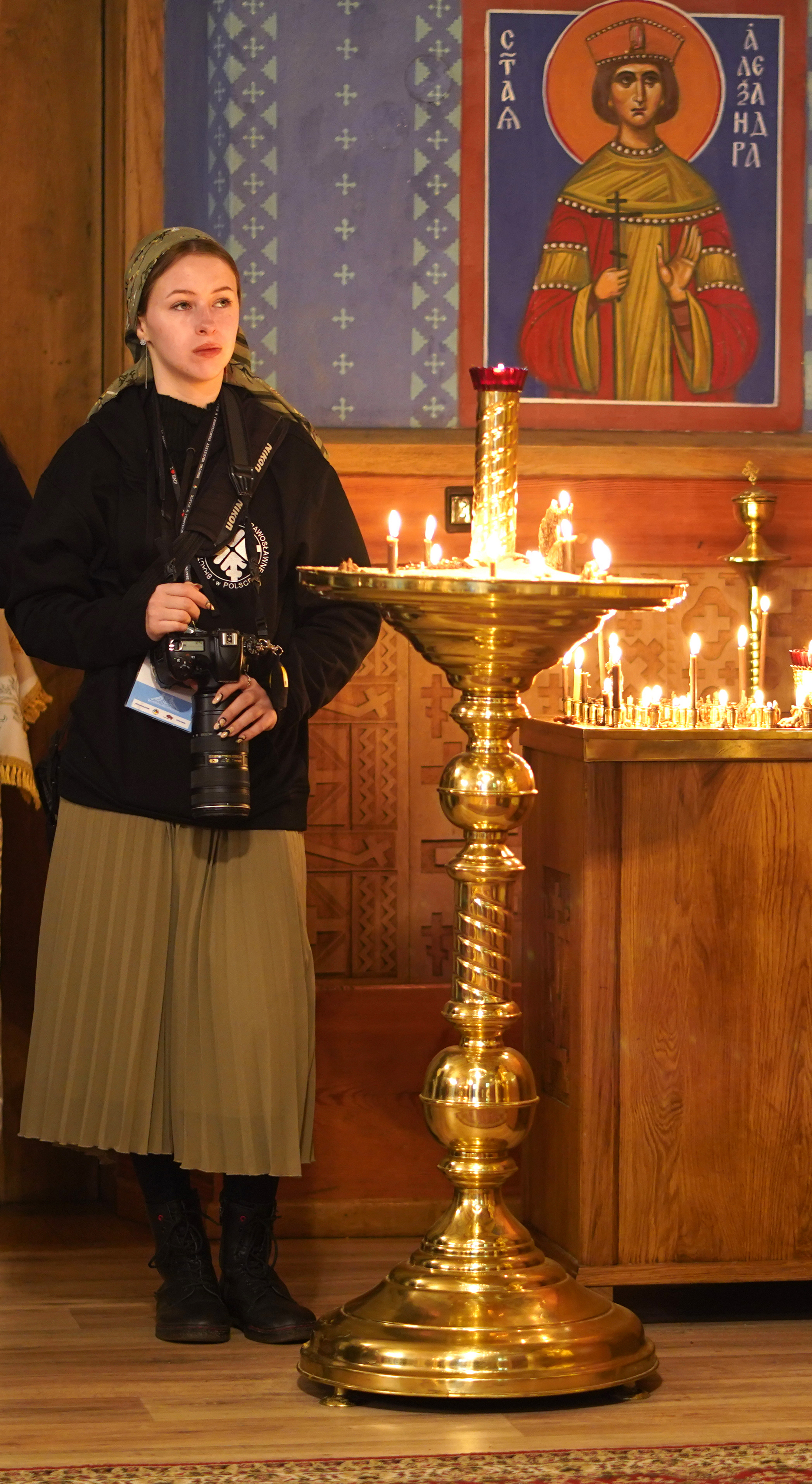 Divine Liturgy at Transfiruration Orthodox church in Grabarka Convent, May 2025