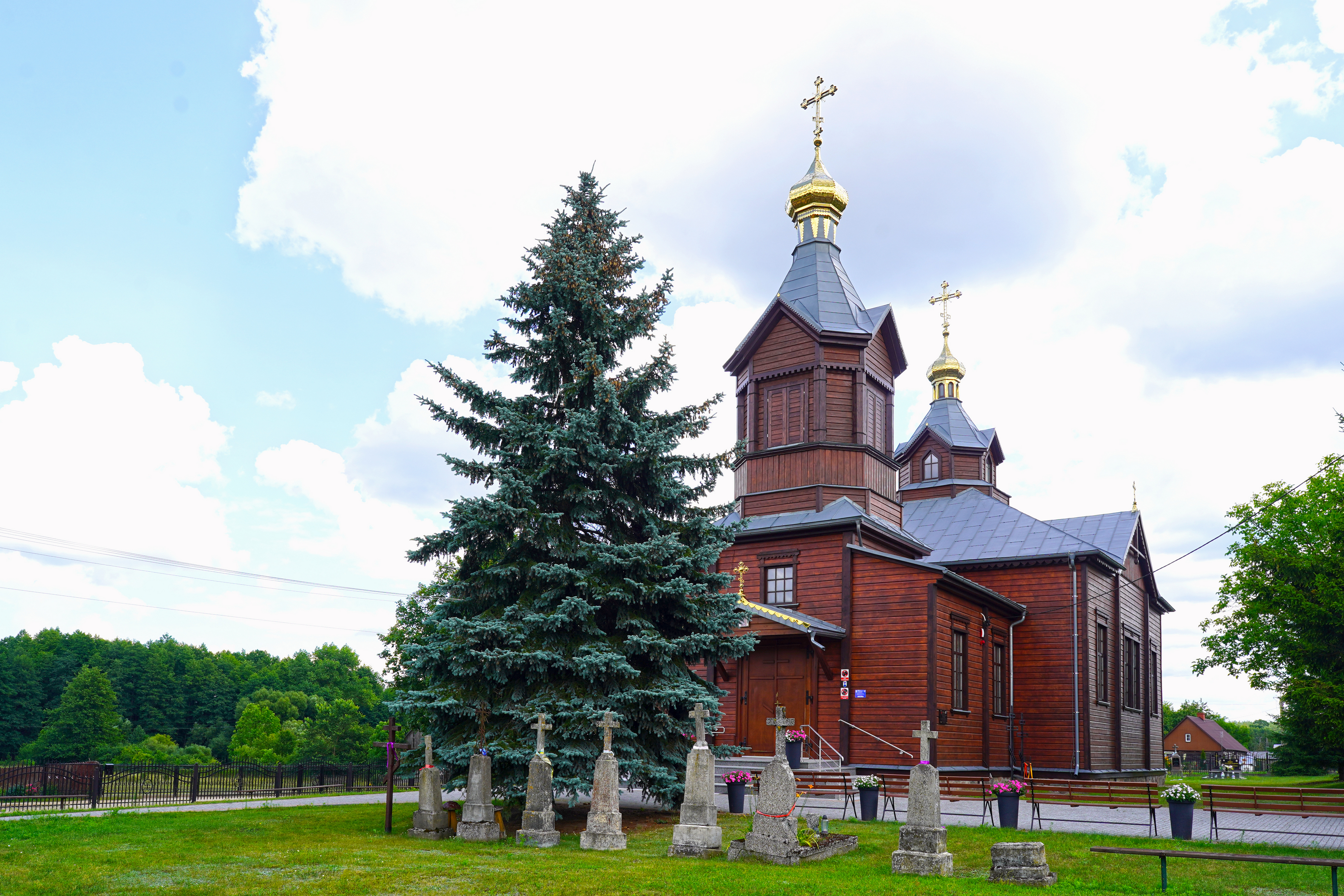 The Orthodox church in Milejczyce