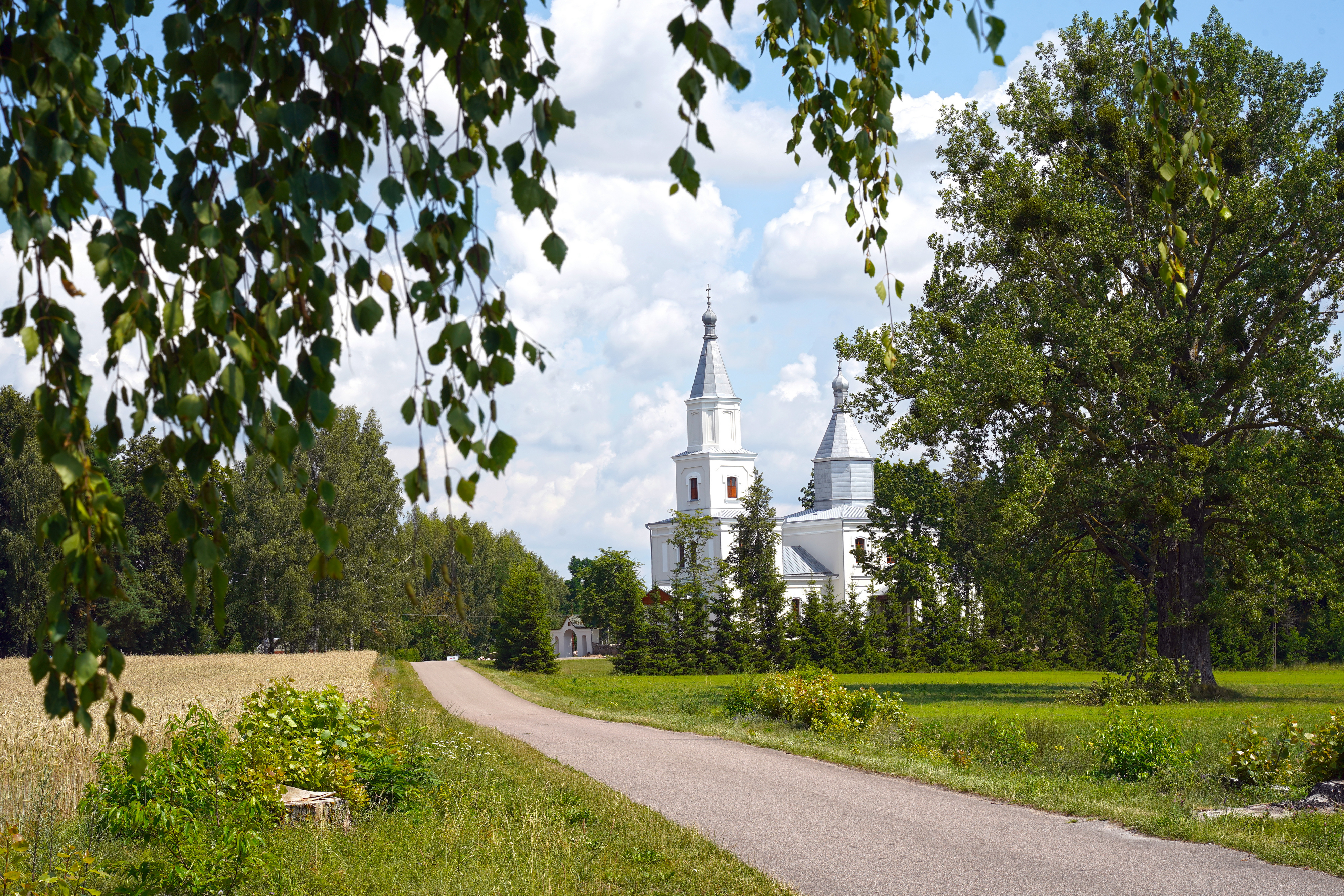The Orthodox church in Kośna