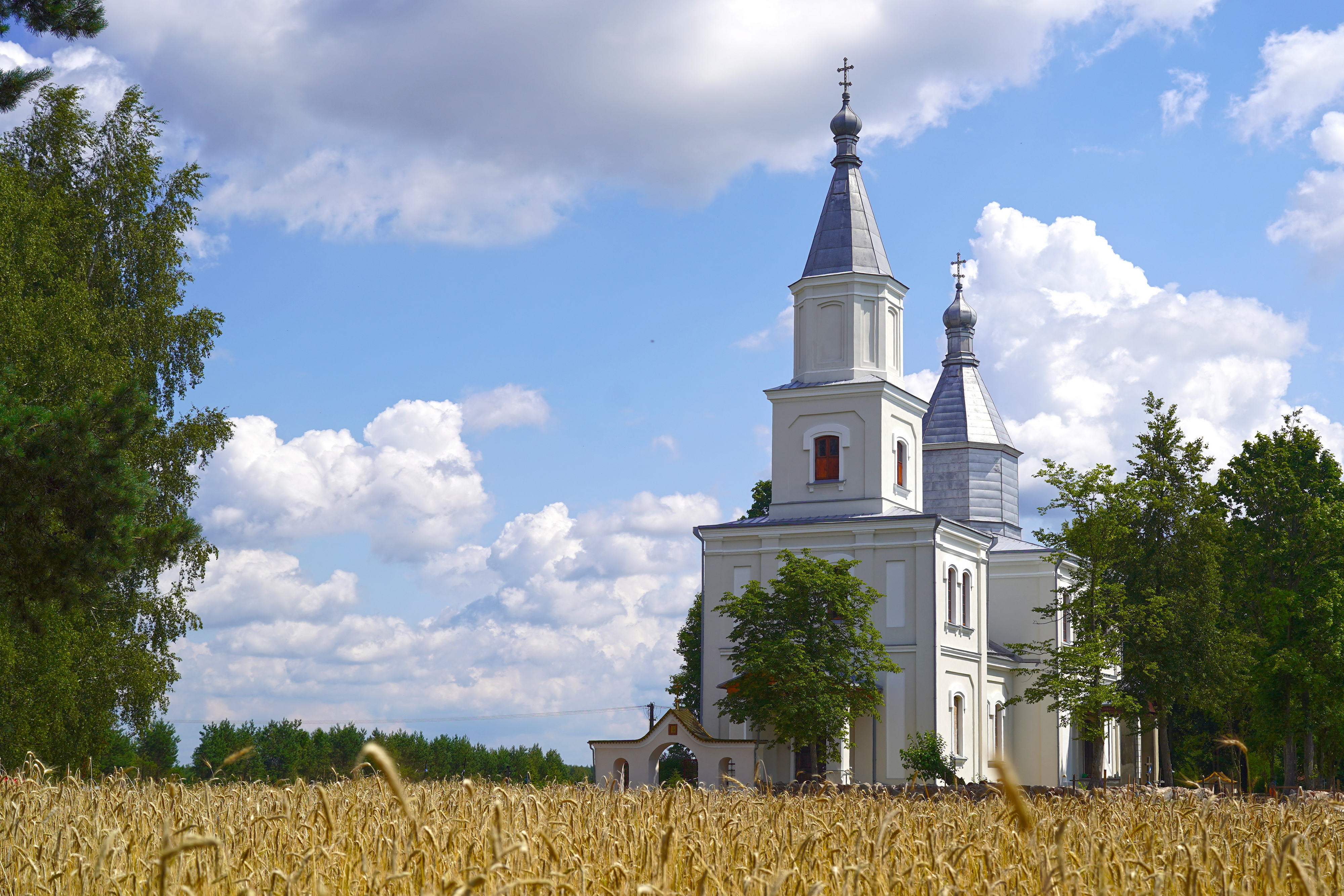 The Orthodox church in Kośna