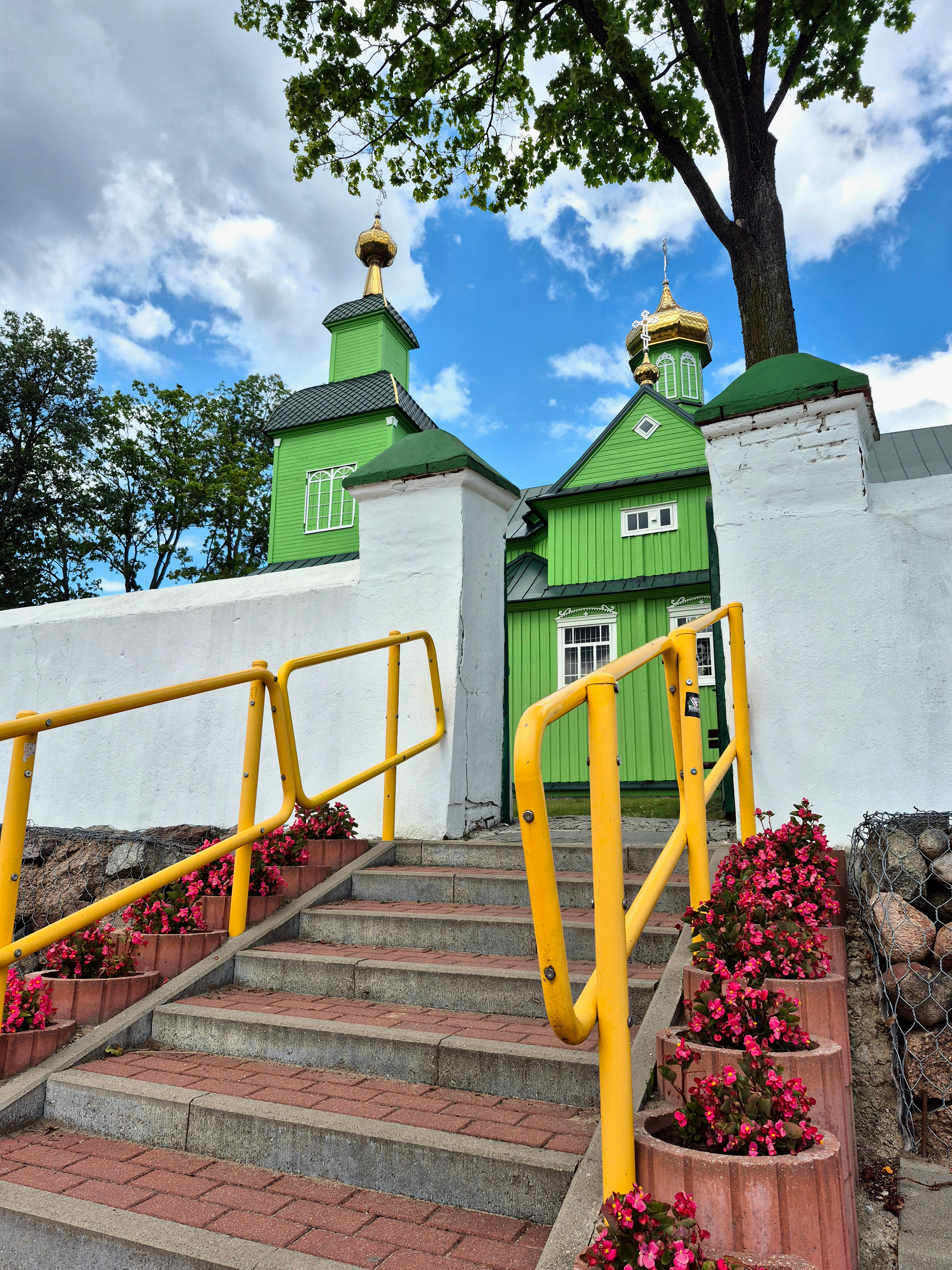 The Orthodox church in Trześcianka