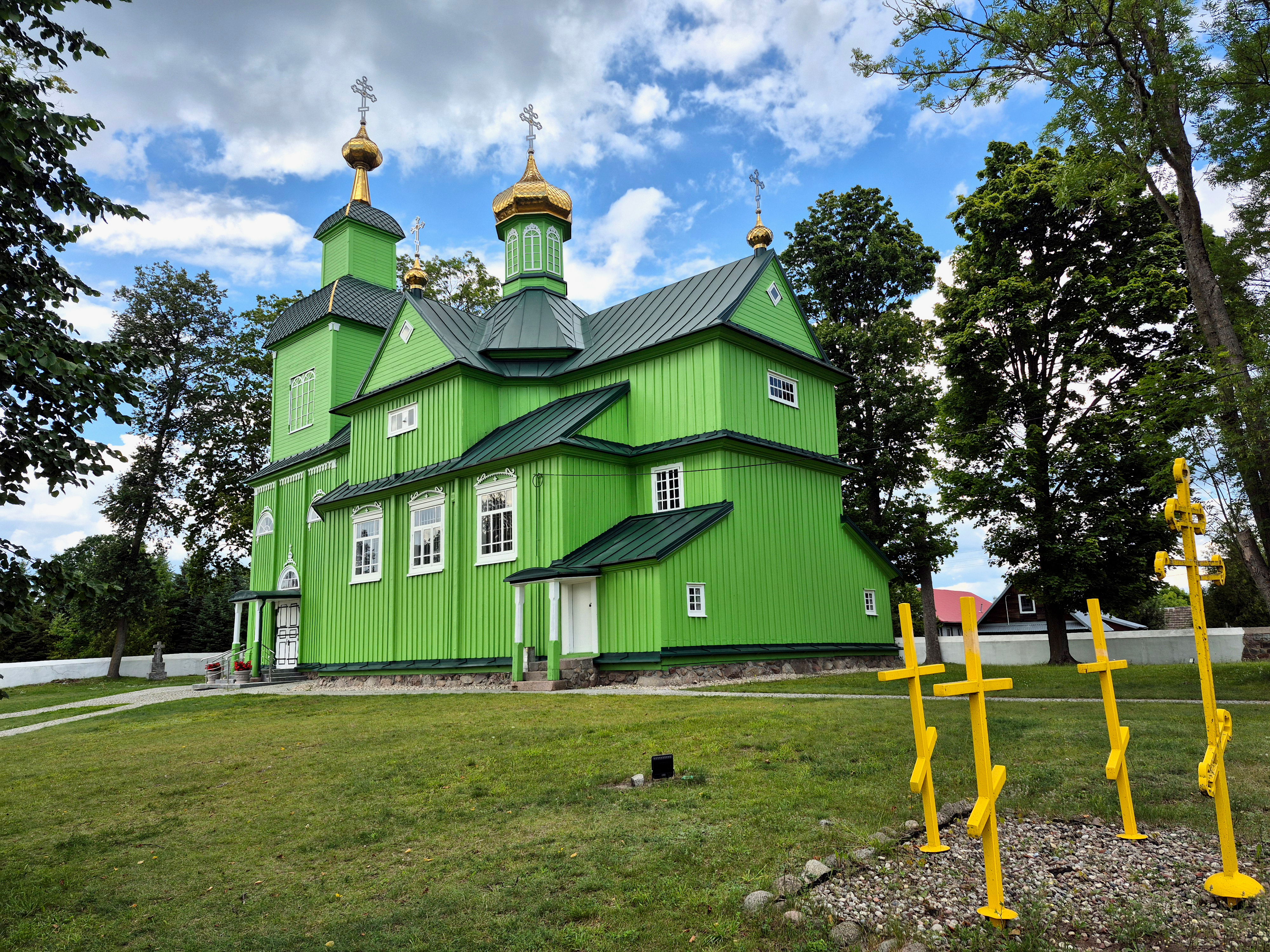 The Orthodox church in Trześcianka