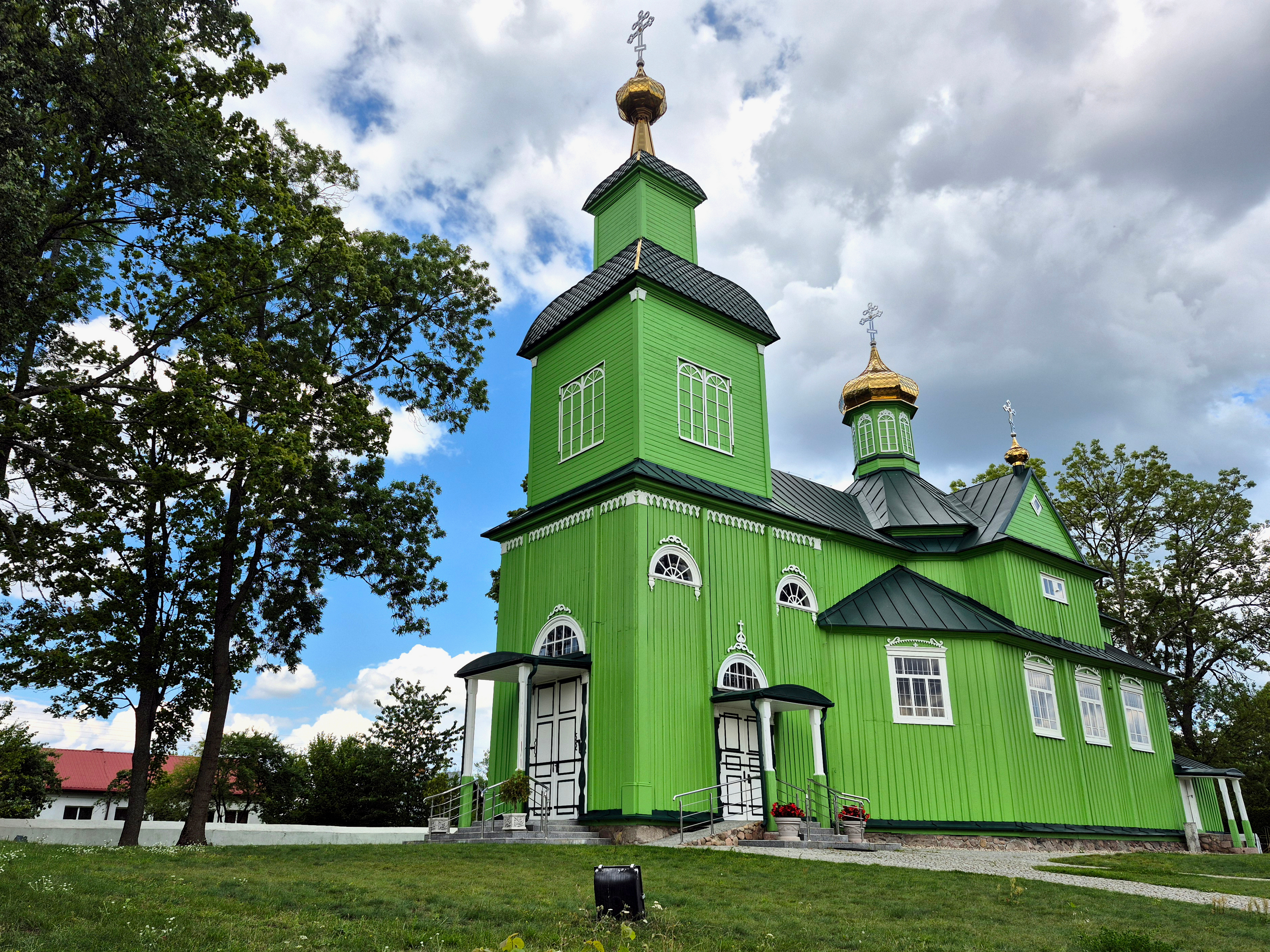 The Orthodox church in Trześcianka