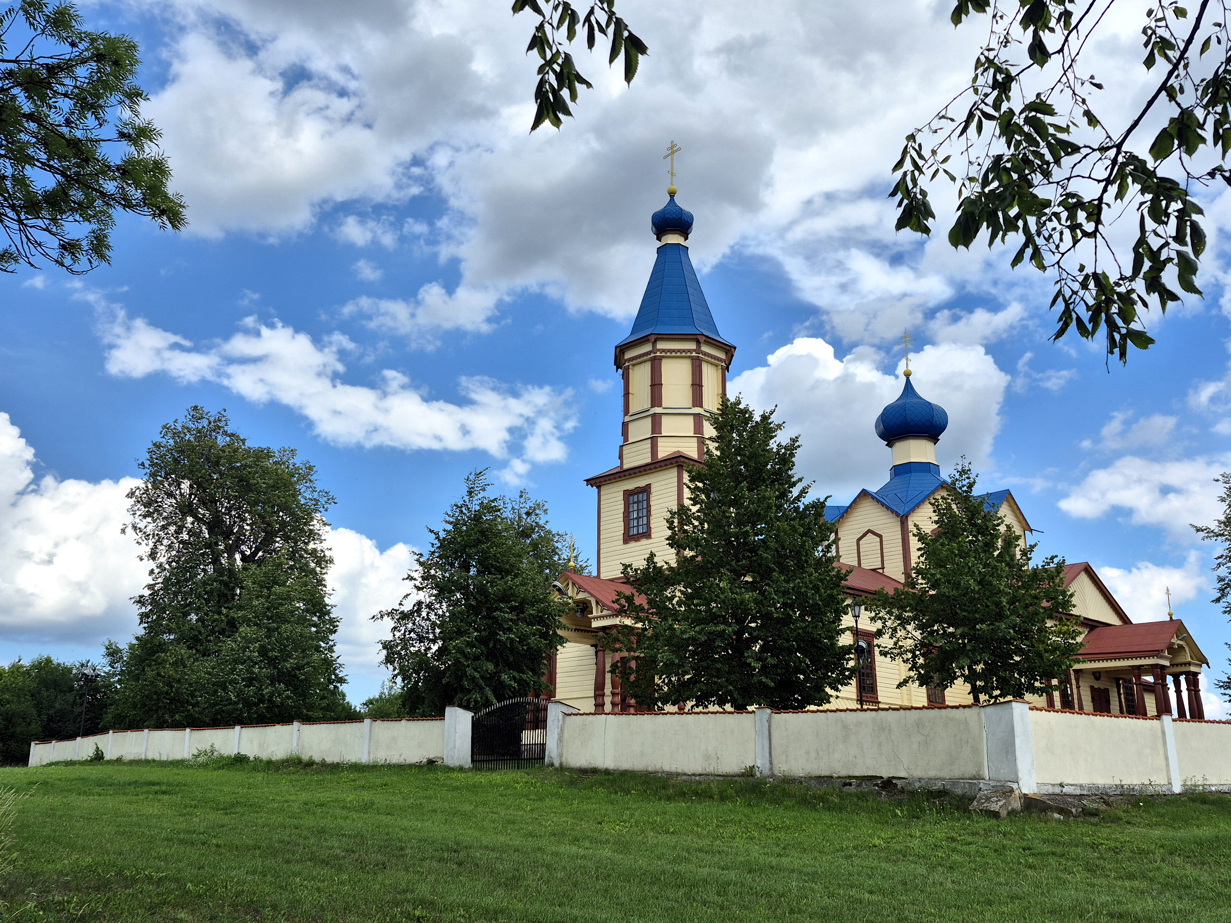 The Orthodox church in Łosinka