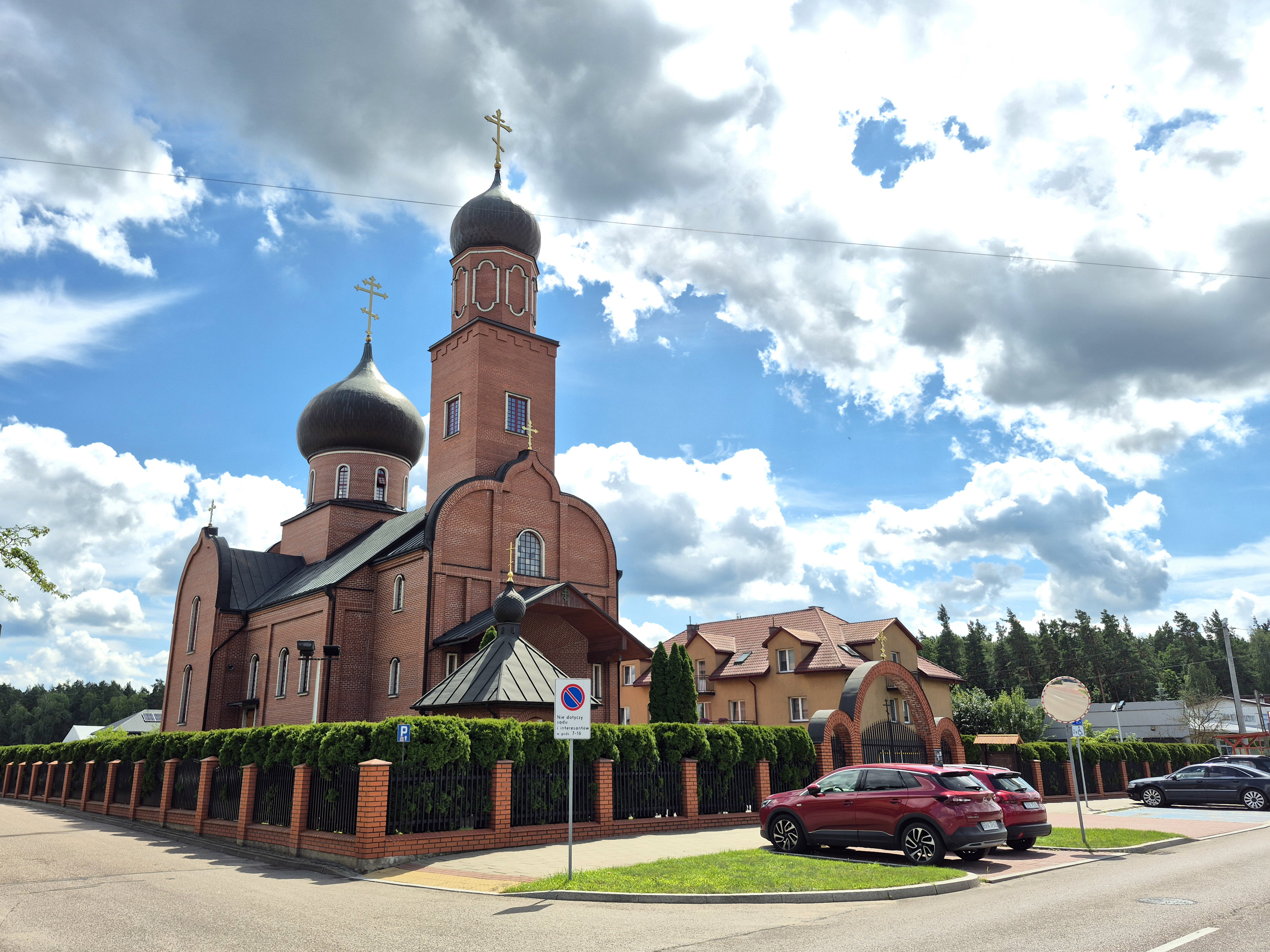 St. Dymitrios Orthodox church in Hajnówka