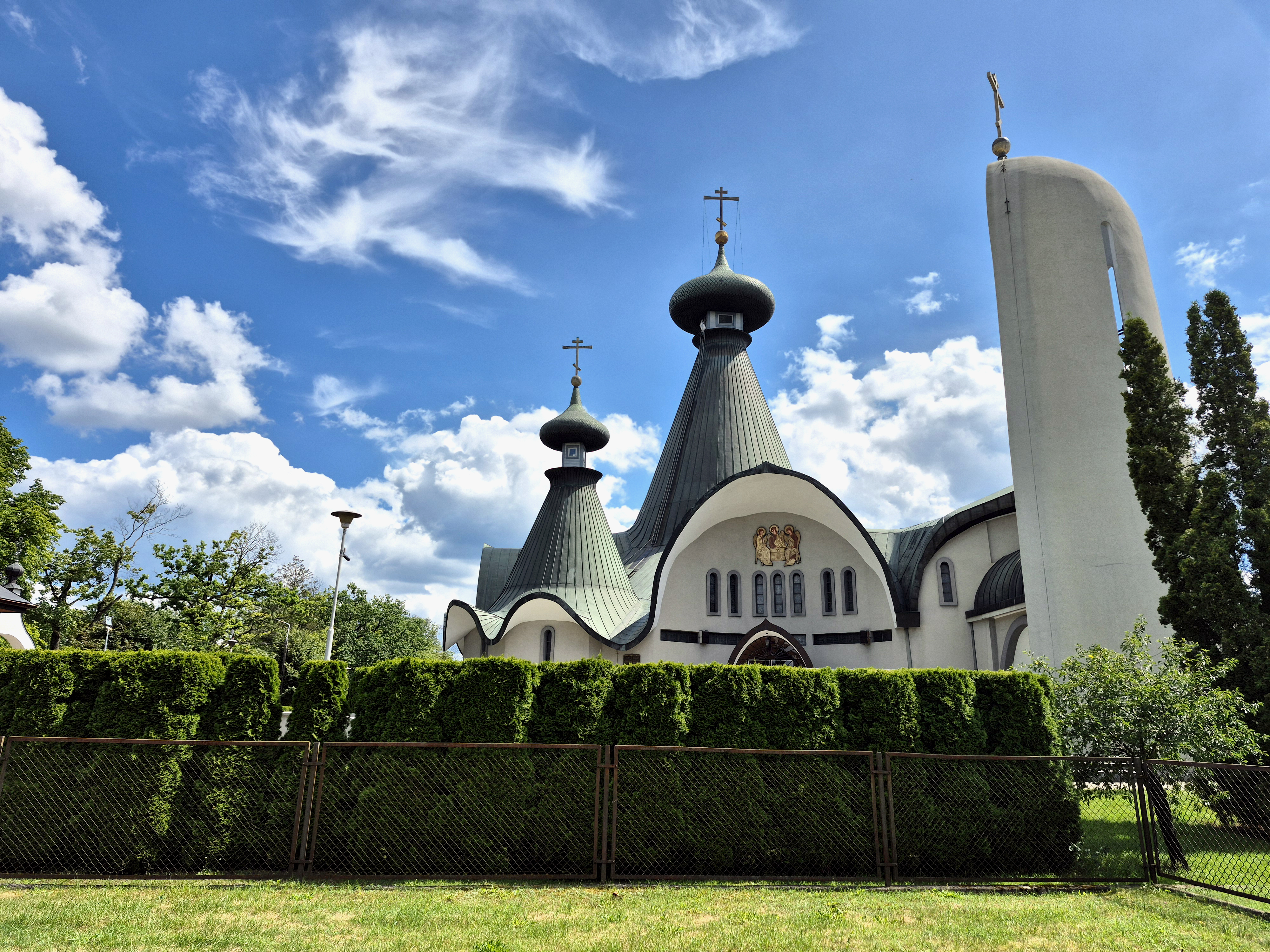 The Holy Trinity Orthodox church in Hajnówka