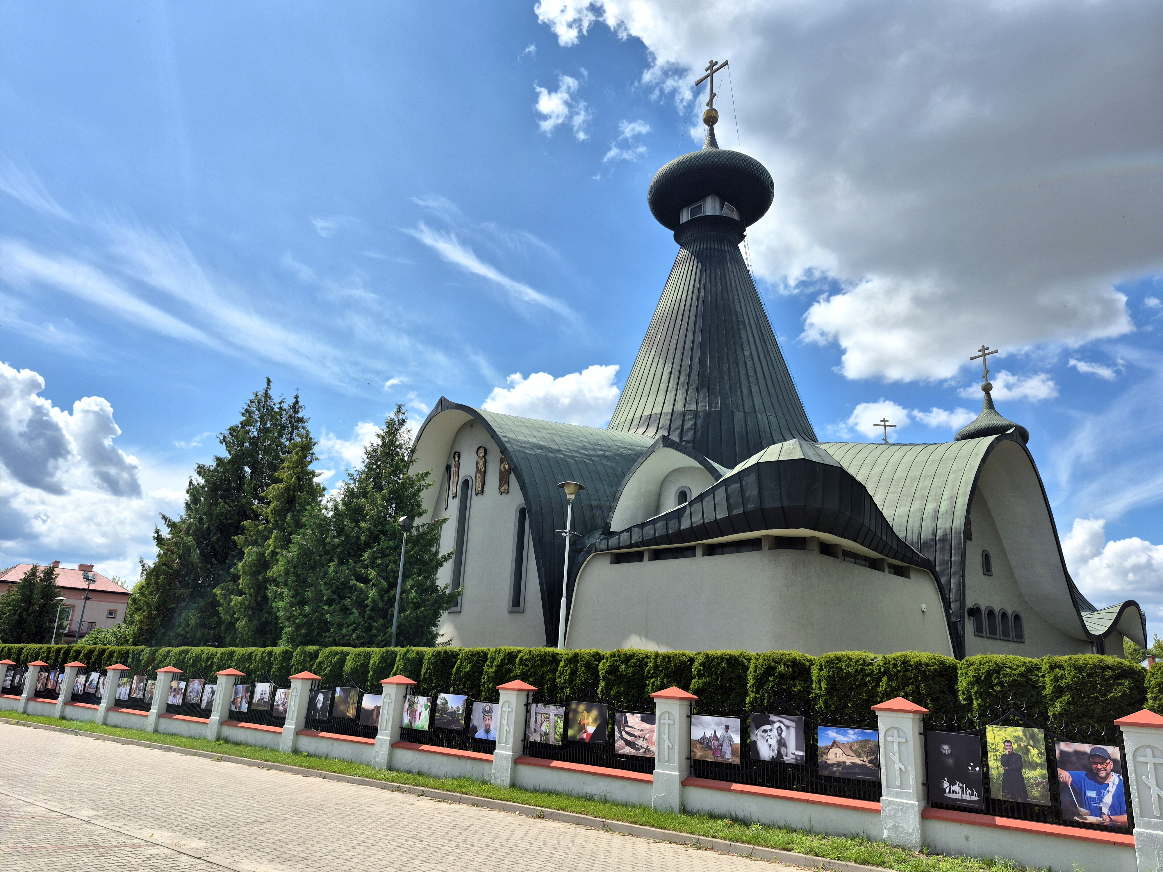 The Holy Trinity Orthodox church in Hajnówka