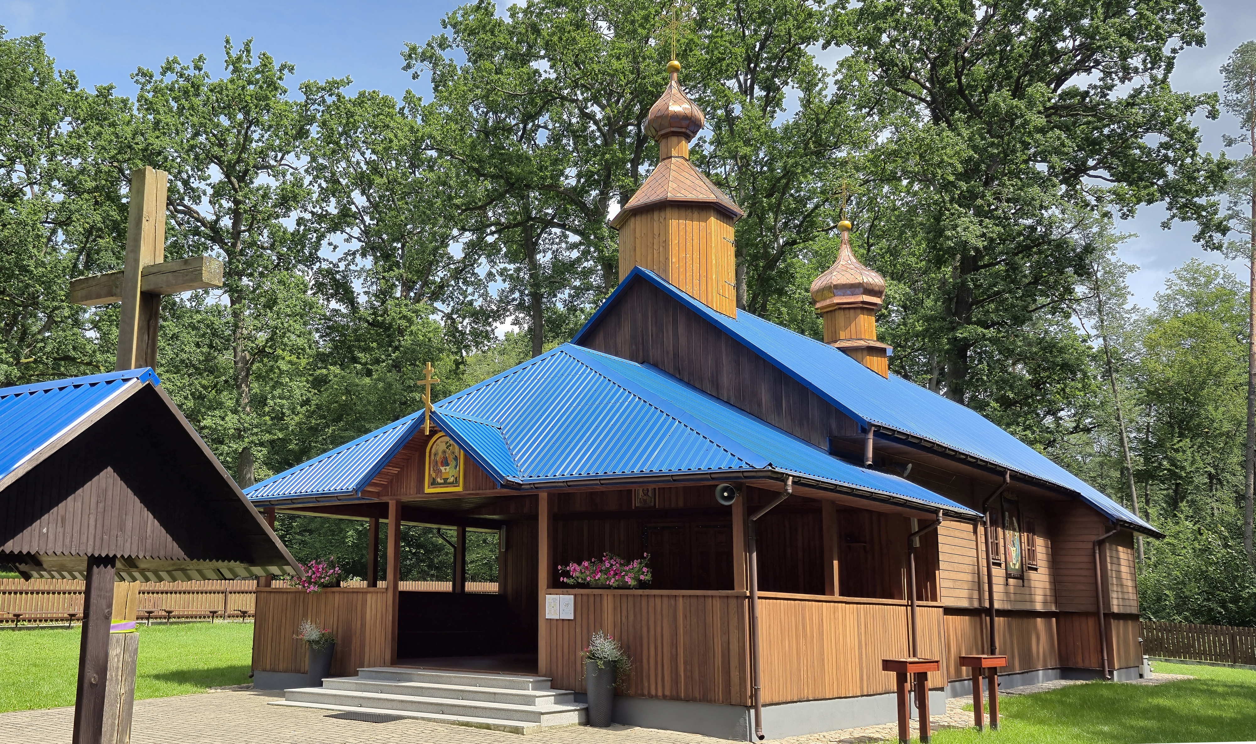 The Orthodox church in Krynoczka