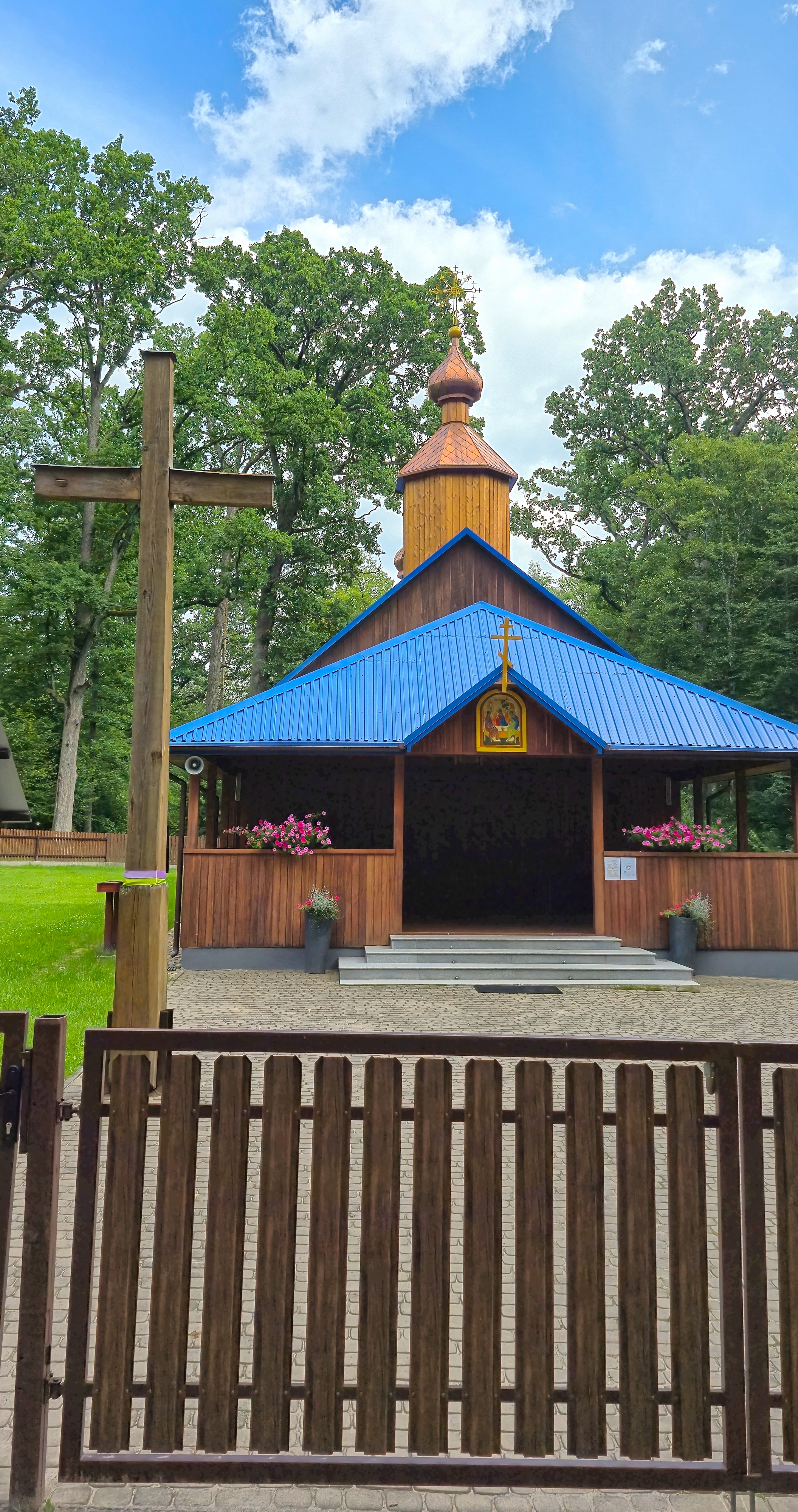 The Orthodox church in Krynoczka