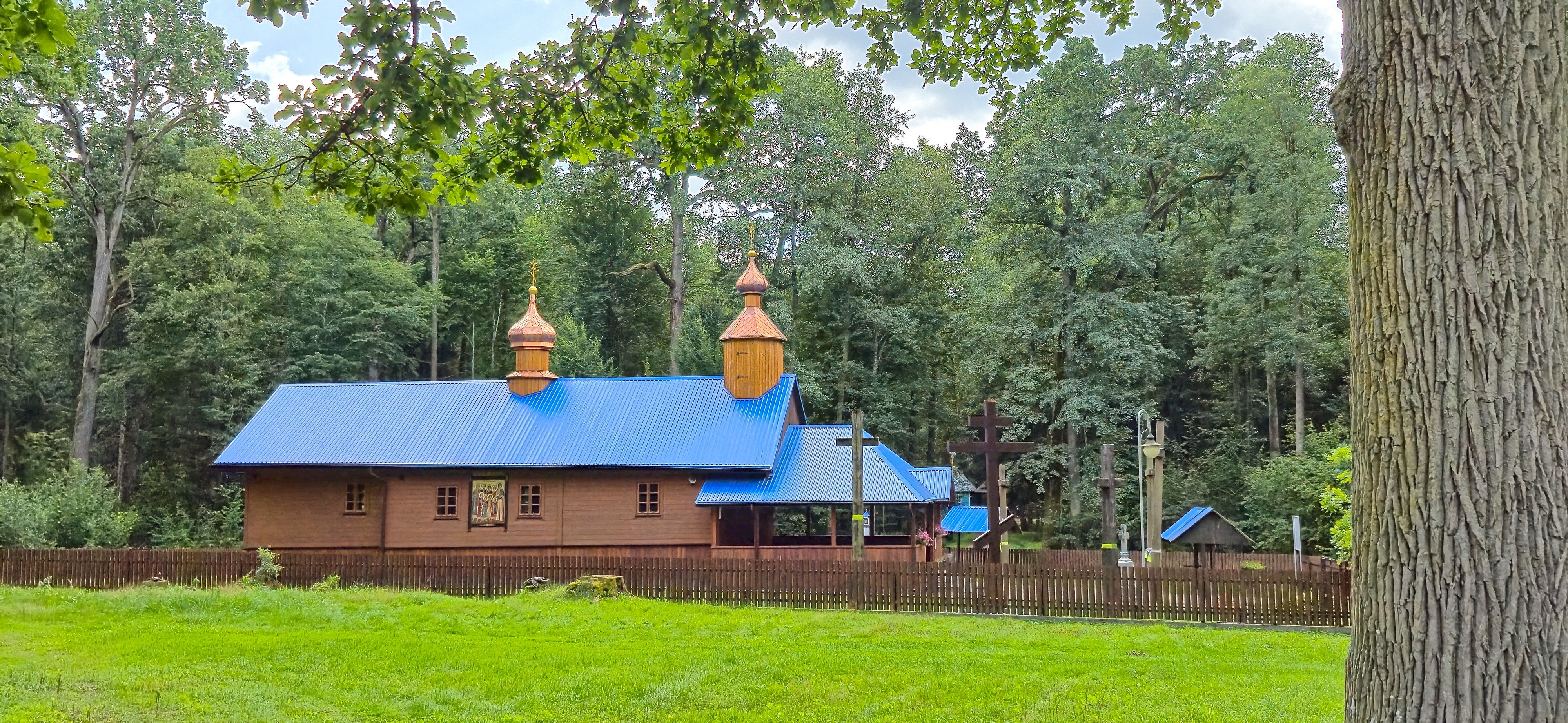 The Orthodox church in Krynoczka