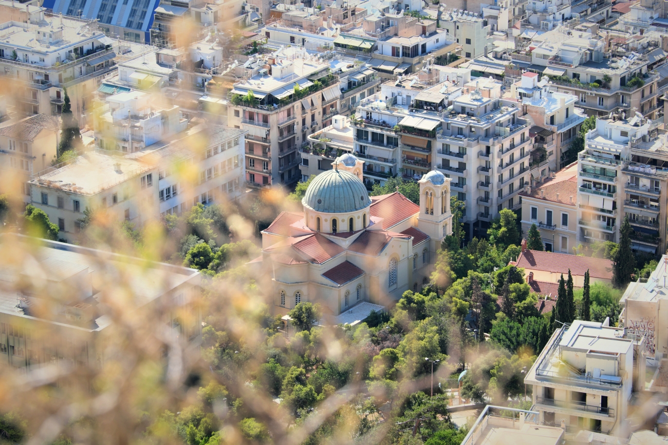 View from a hill - Athens 2025