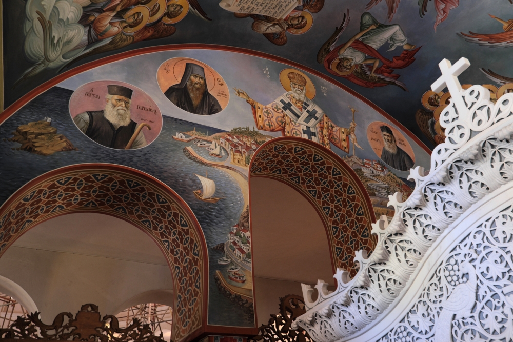 Freski w monasterze św. Nektariusza z Eginy, 2025