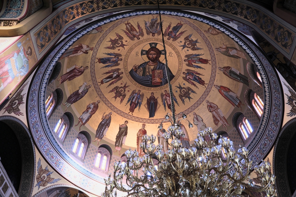 Dome of the Pireus cathedral 2025