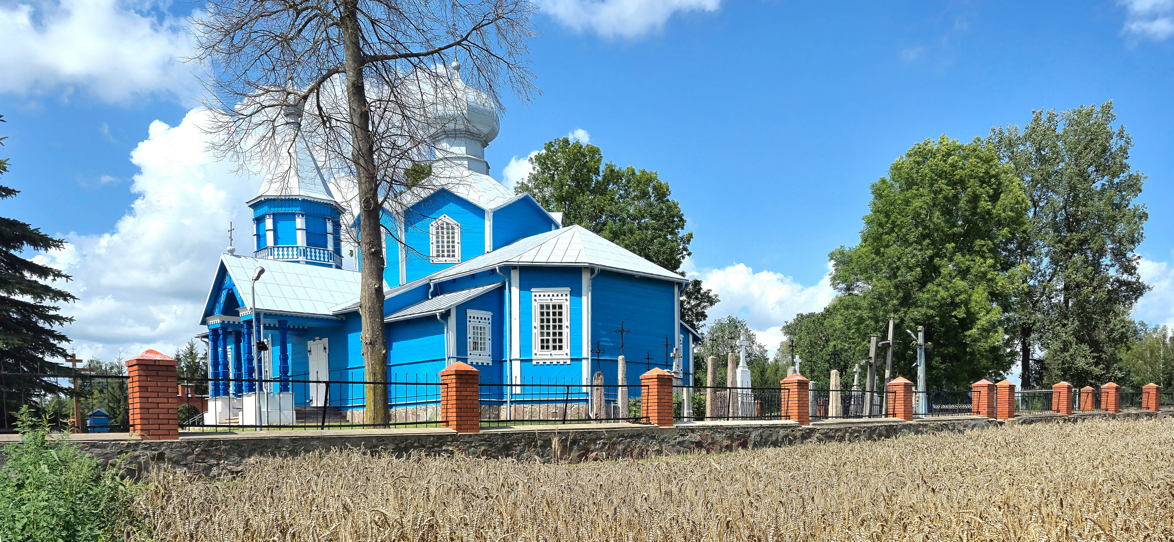 The Orthodox church in Pasynki