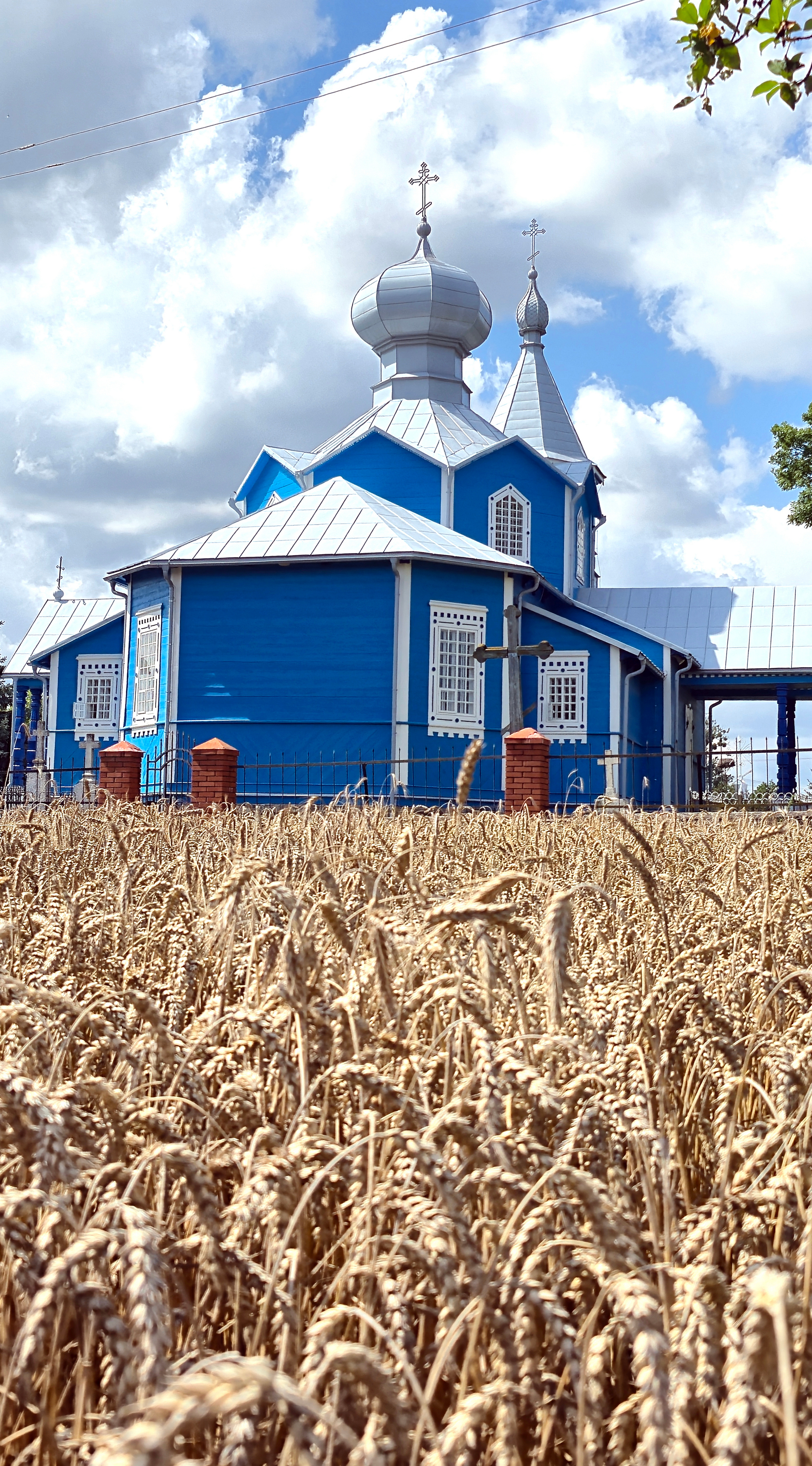 The Orthodox church in Pasynki