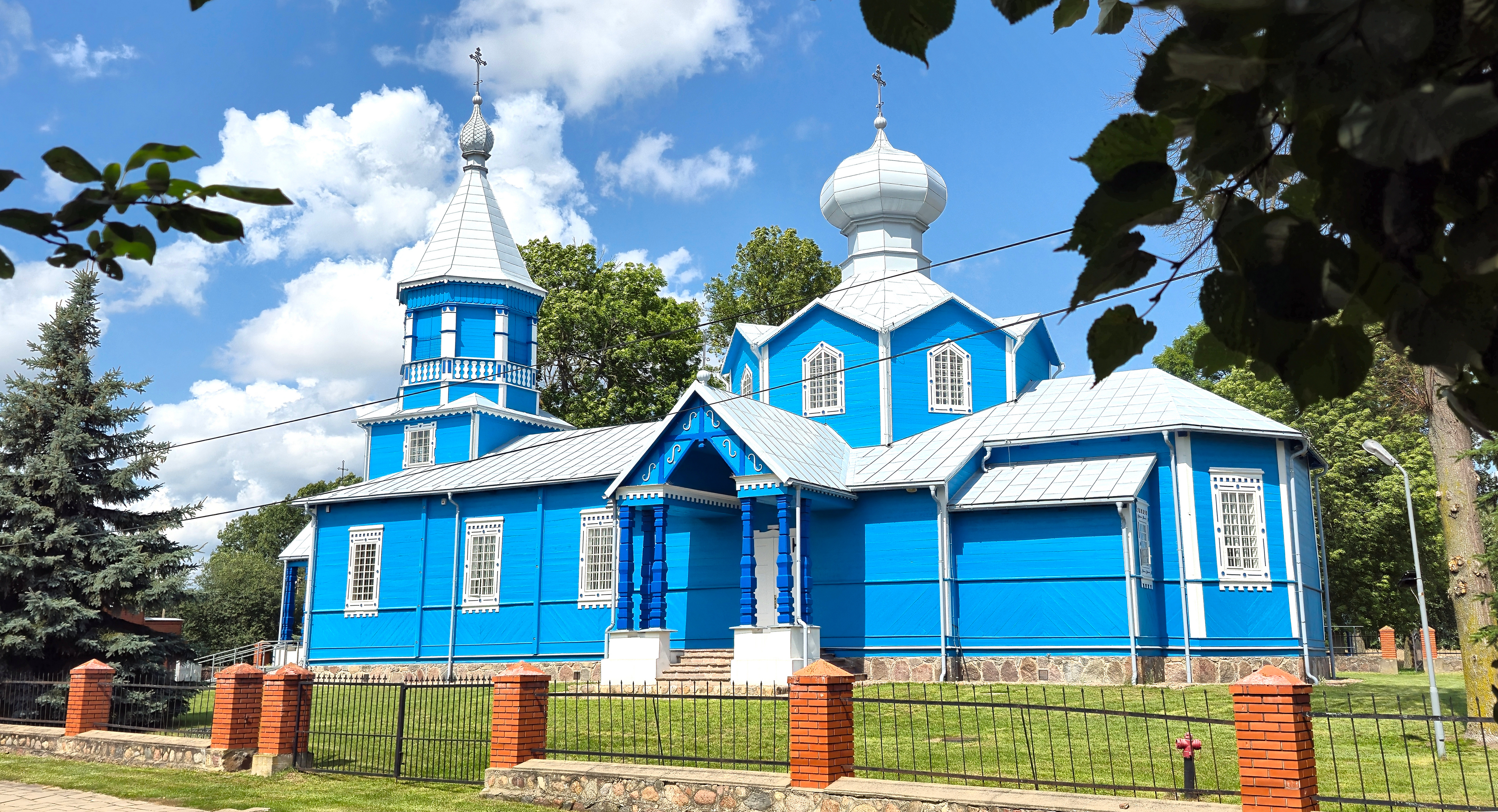 The Orthodox church in Pasynki