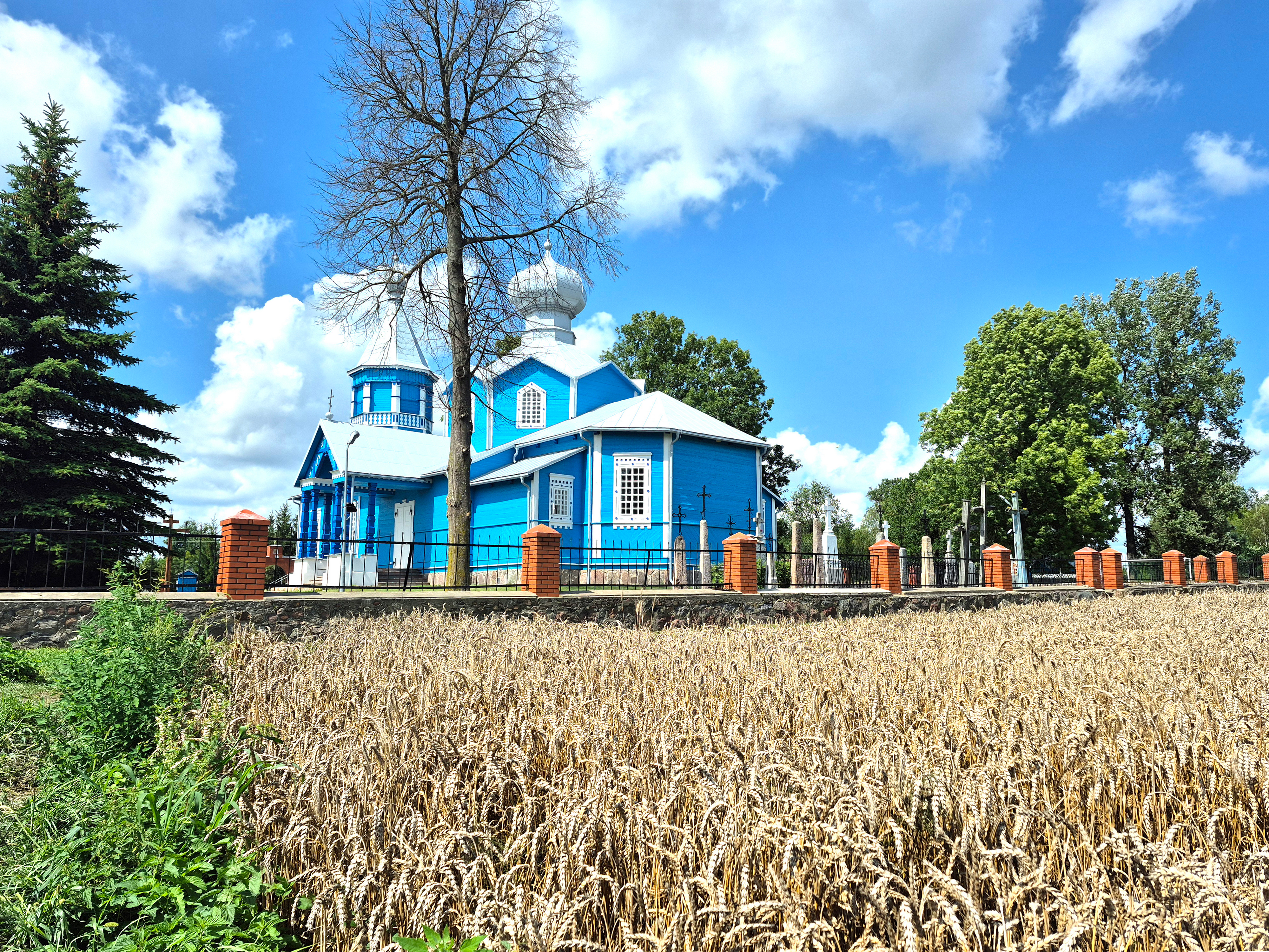 The Orthodox church in Pasynki