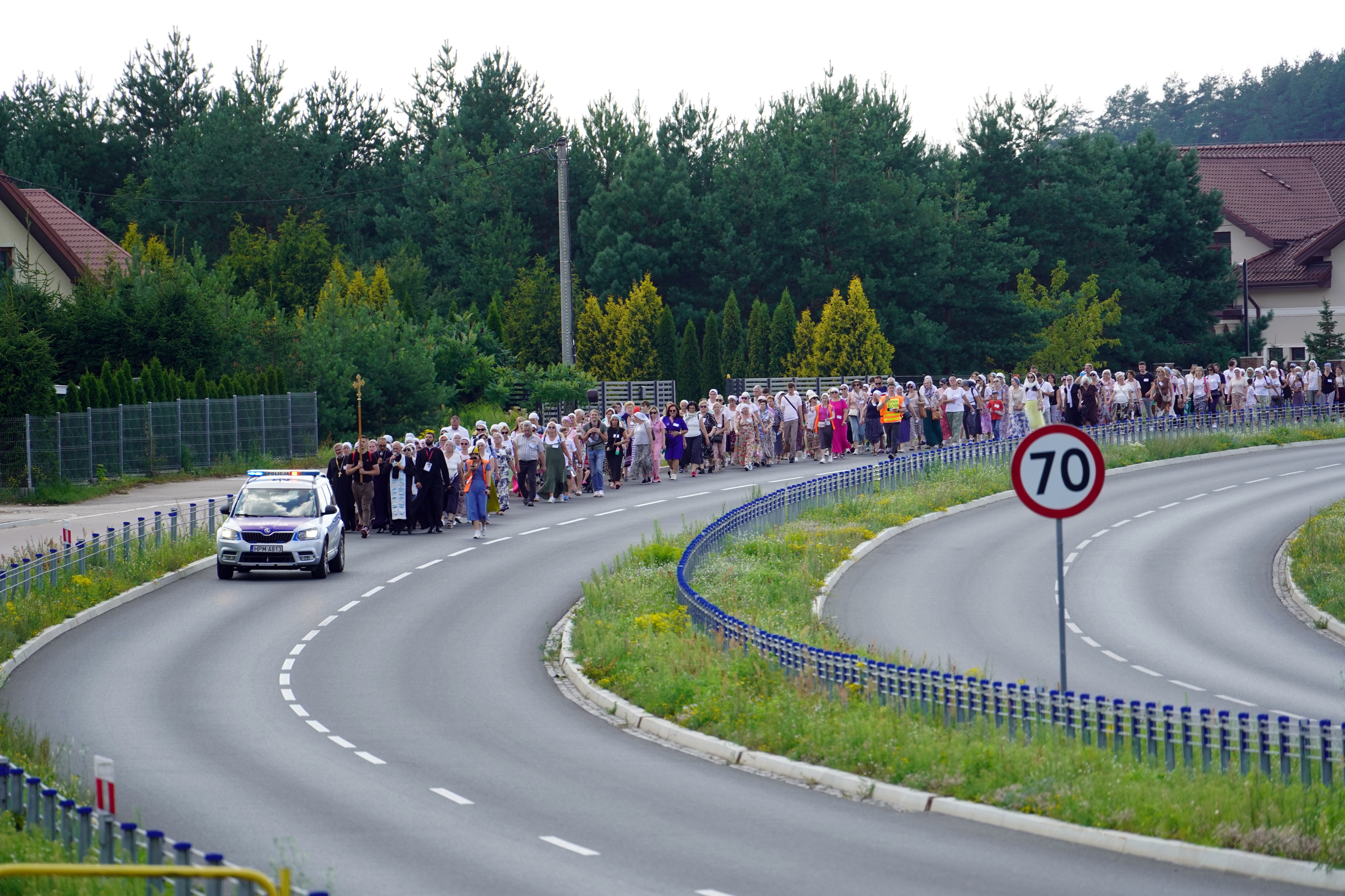 The pilgrimage from Białystok to Supraśl Monastery