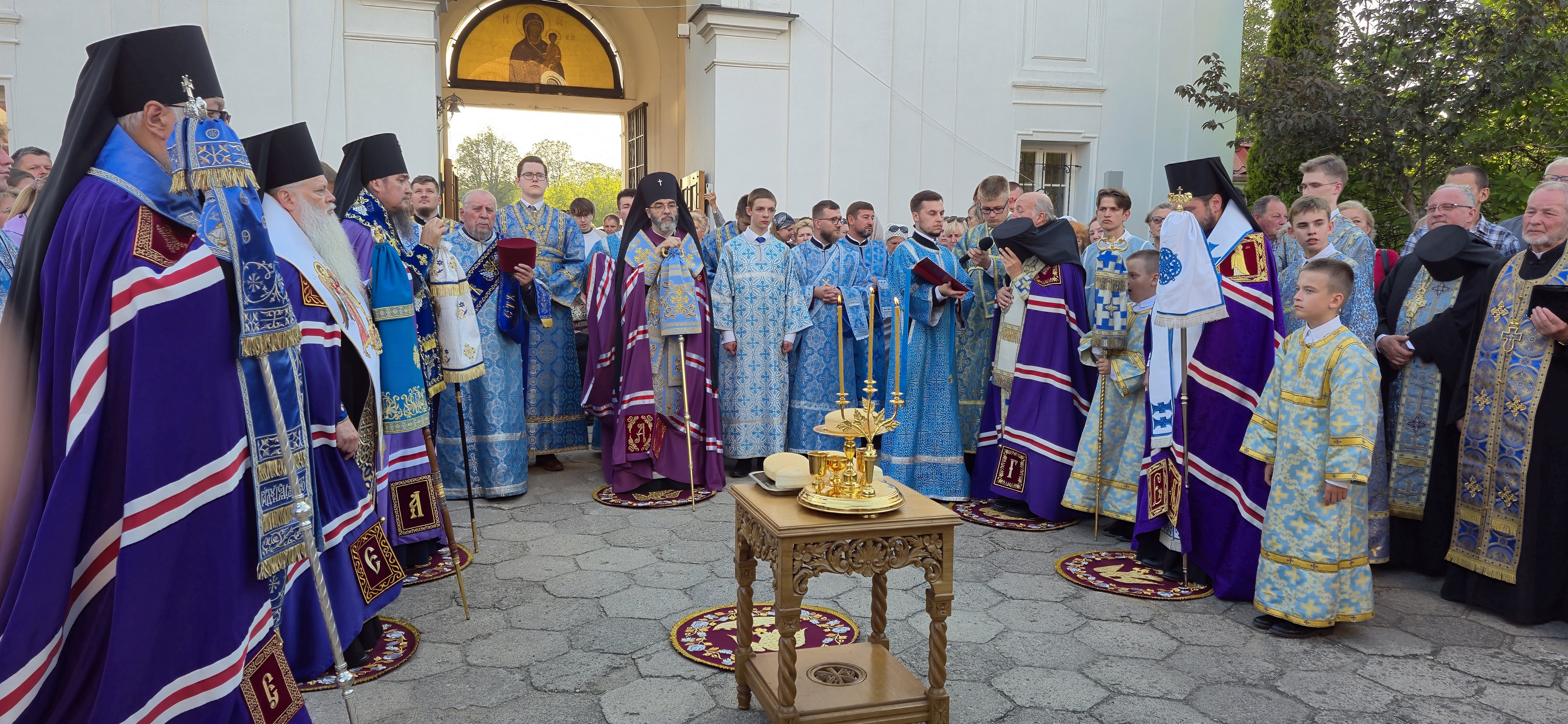 Supraśl Icon of the Mother of God feast in Supraśl Monastery
