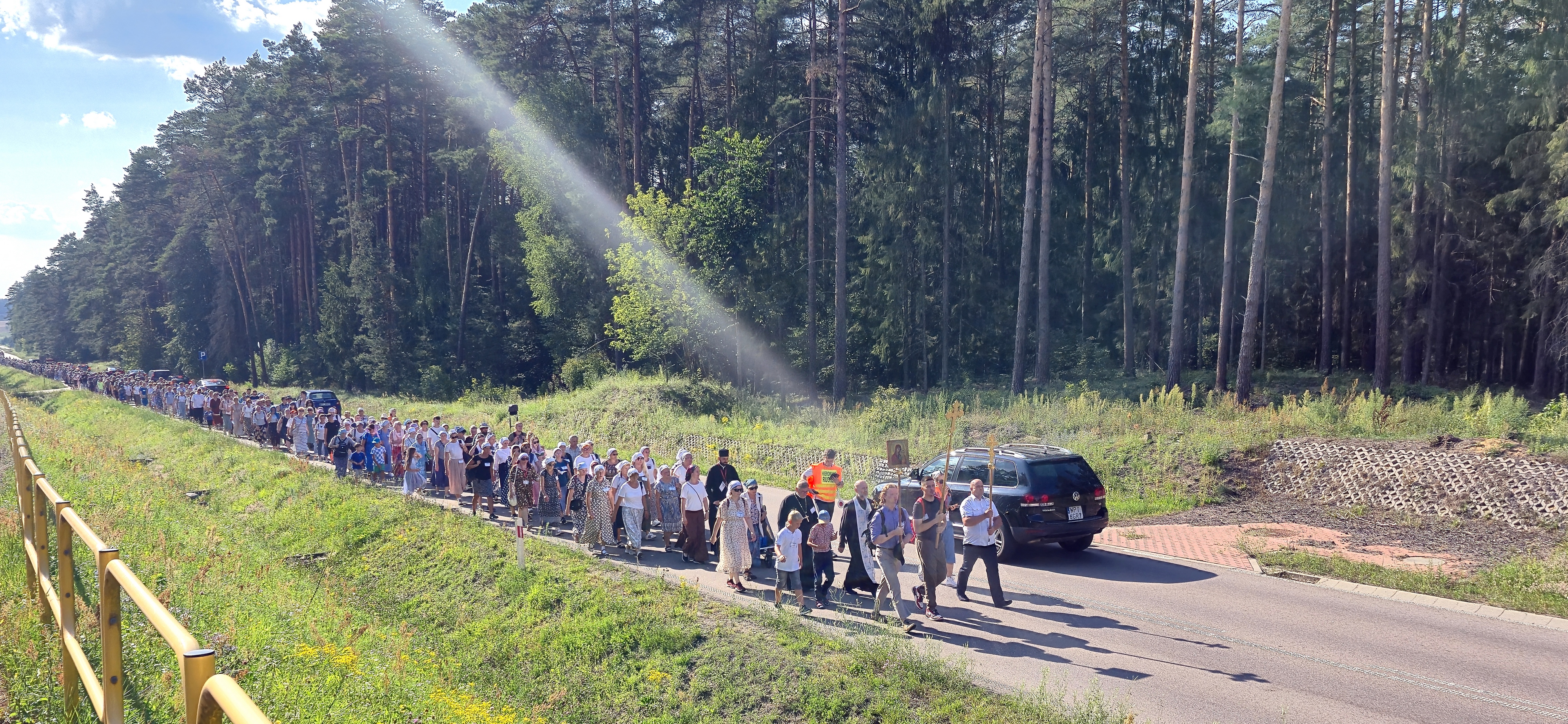The pilgrimage from Białystok to Supraśl Monastery