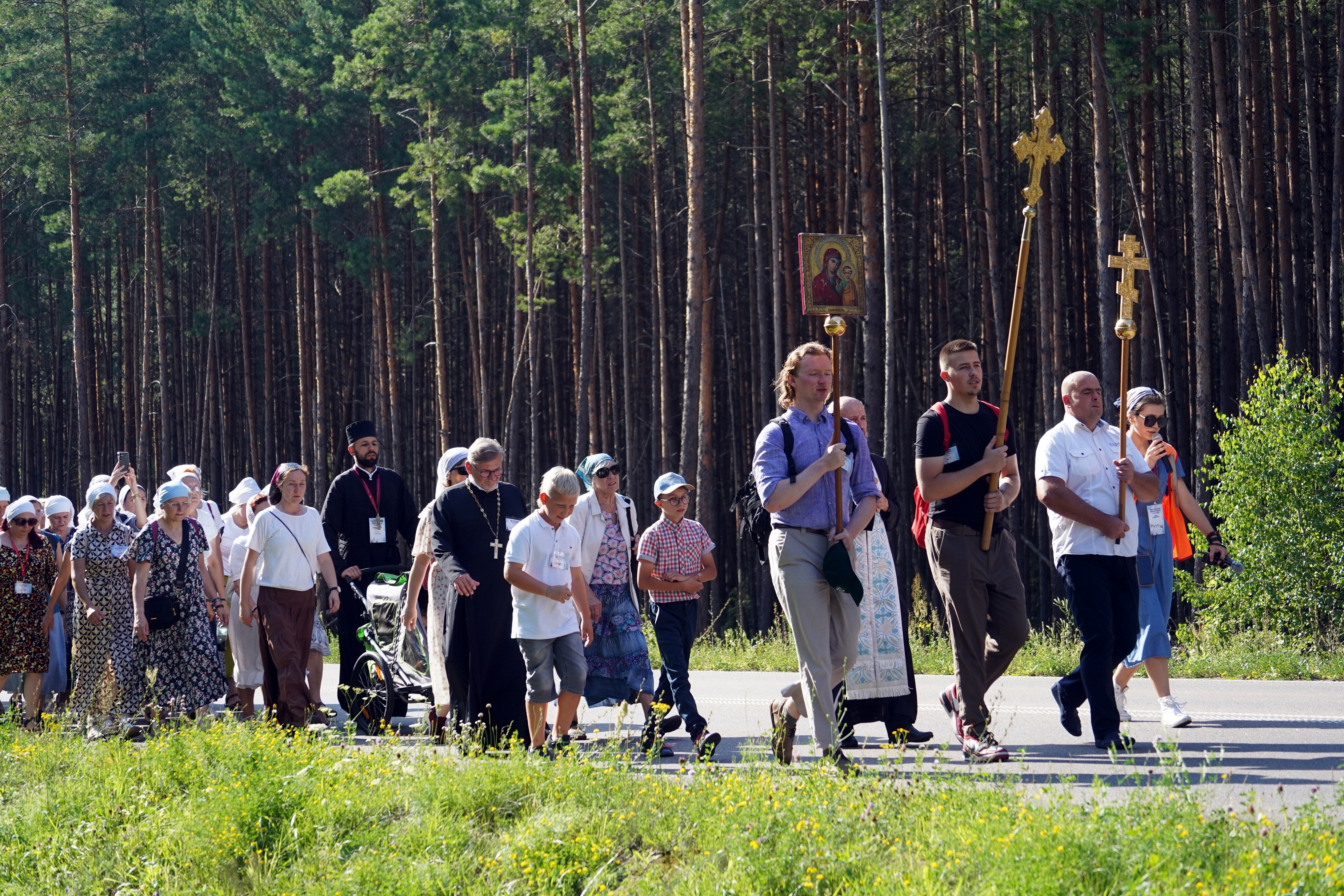 The pilgrimage from Białystok to Supraśl Monastery