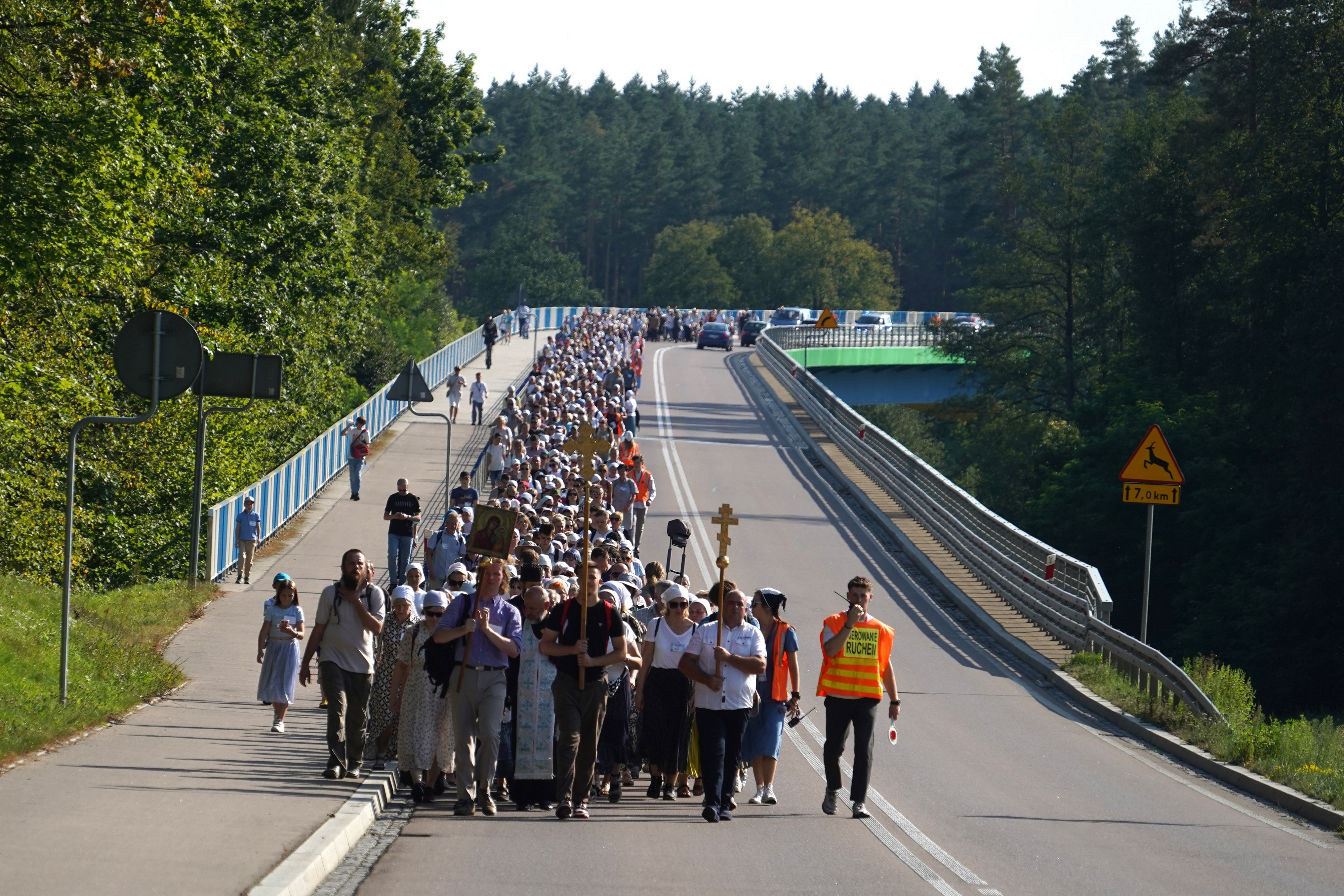 The pilgrimage from Białystok to Supraśl Monastery 