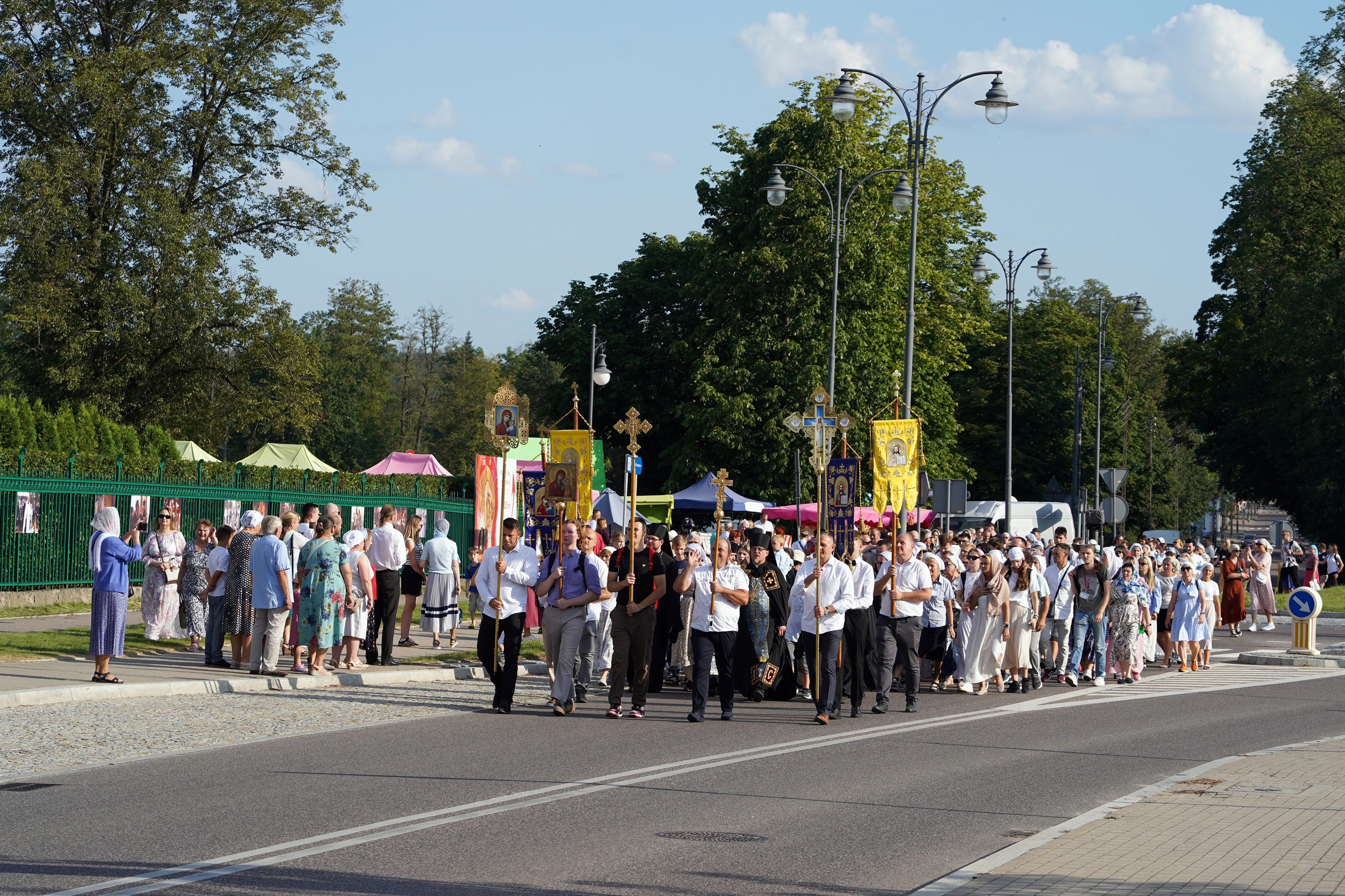 The pilgrimage from Białystok to Supraśl Monastery 