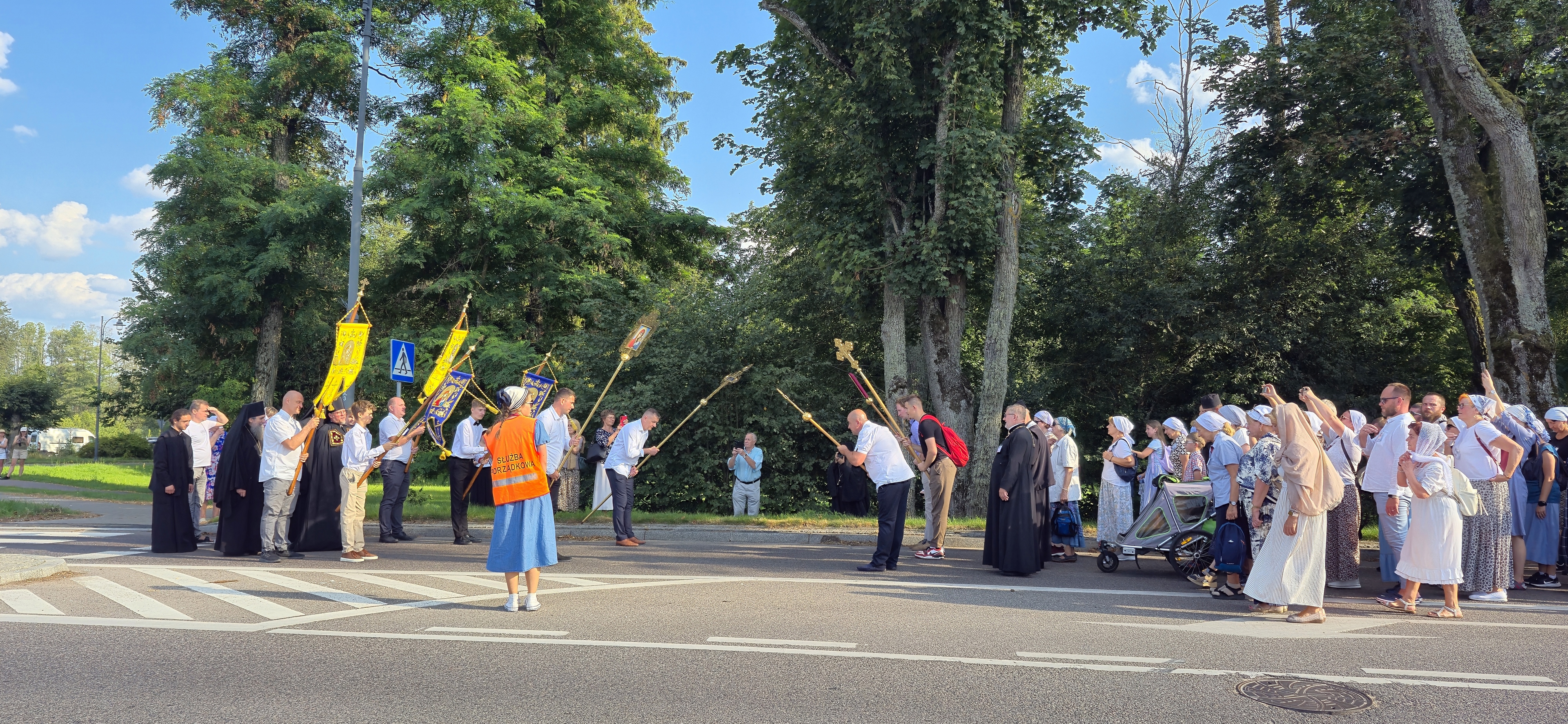 The pilgrimage from Białystok to Supraśl Monastery 