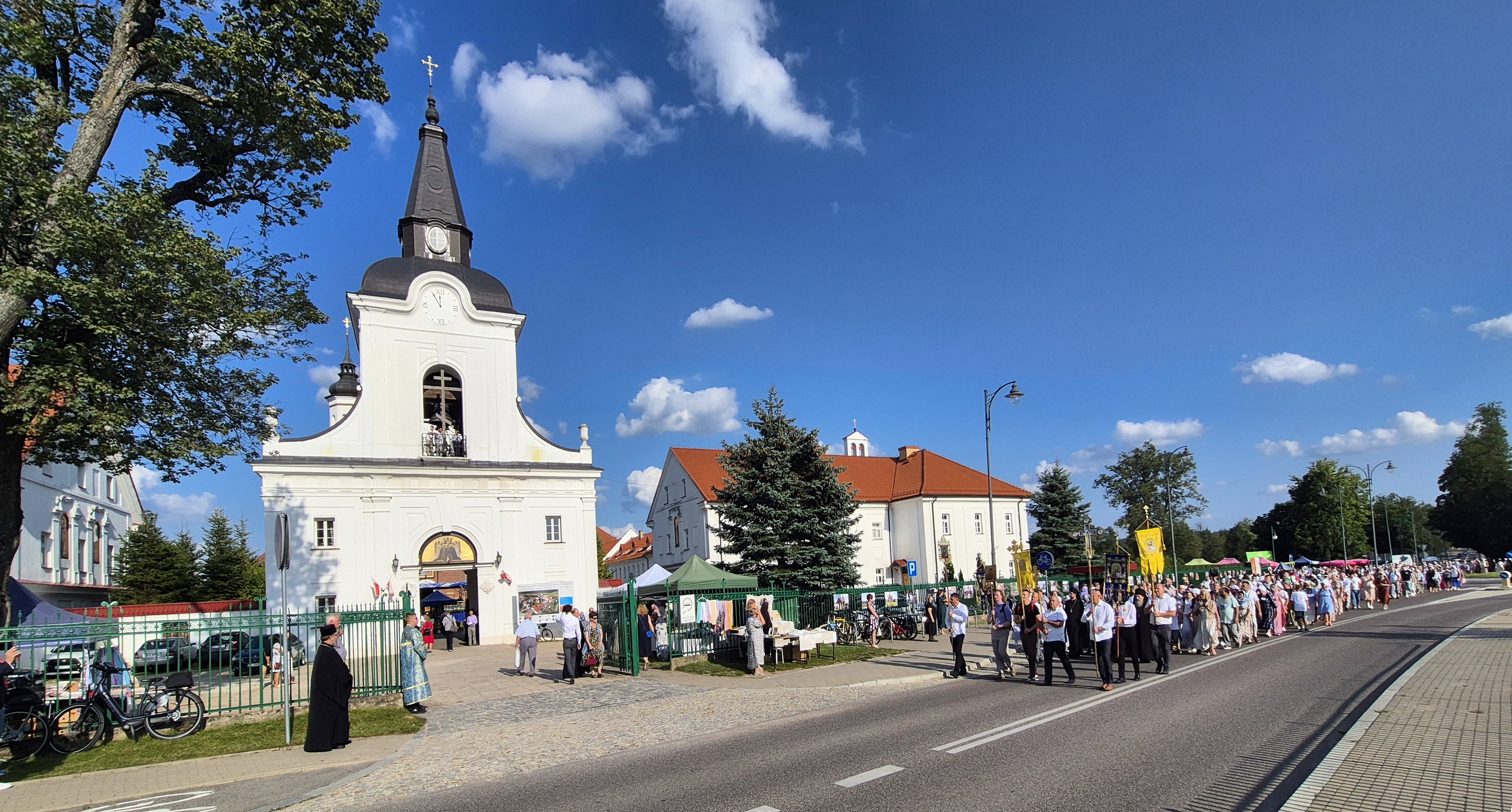The pilgrimage from Białystok to Supraśl Monastery 