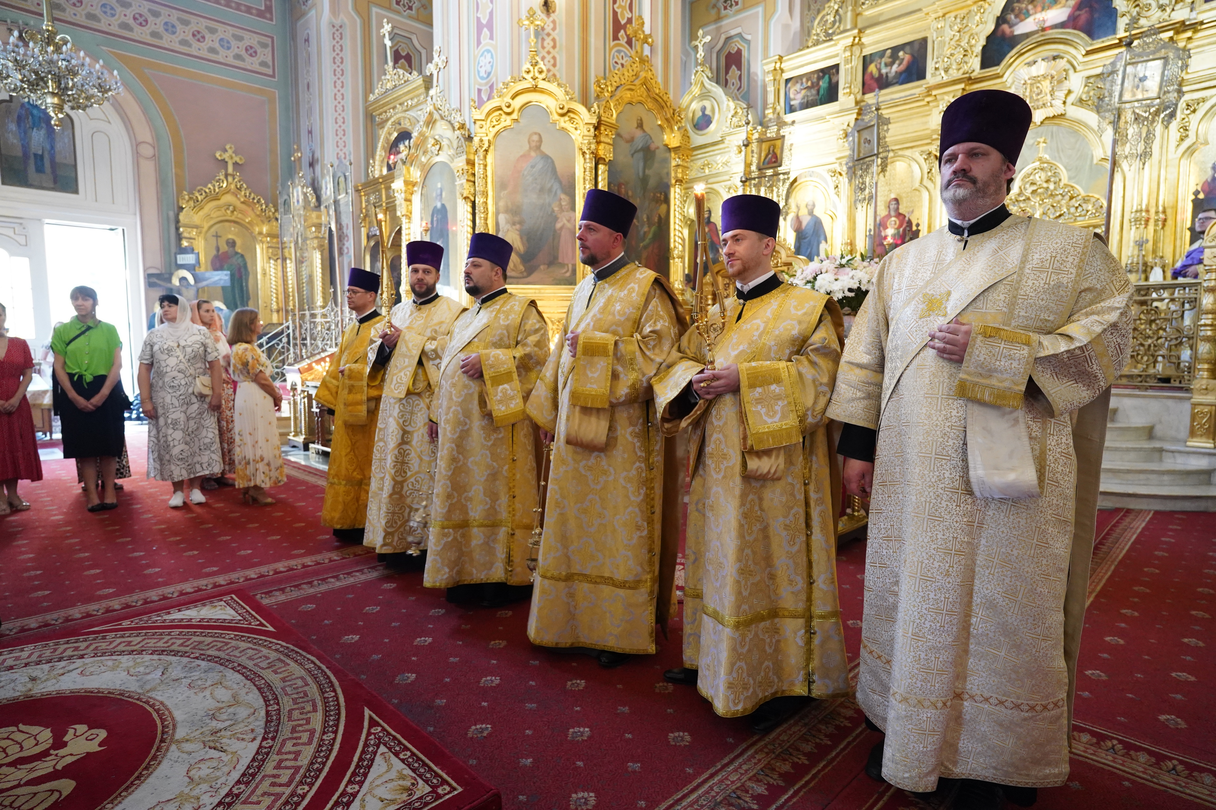 The All-Night Vigil in St. Mary Magdalene Cathedral in Warsaw - parish feast 2025