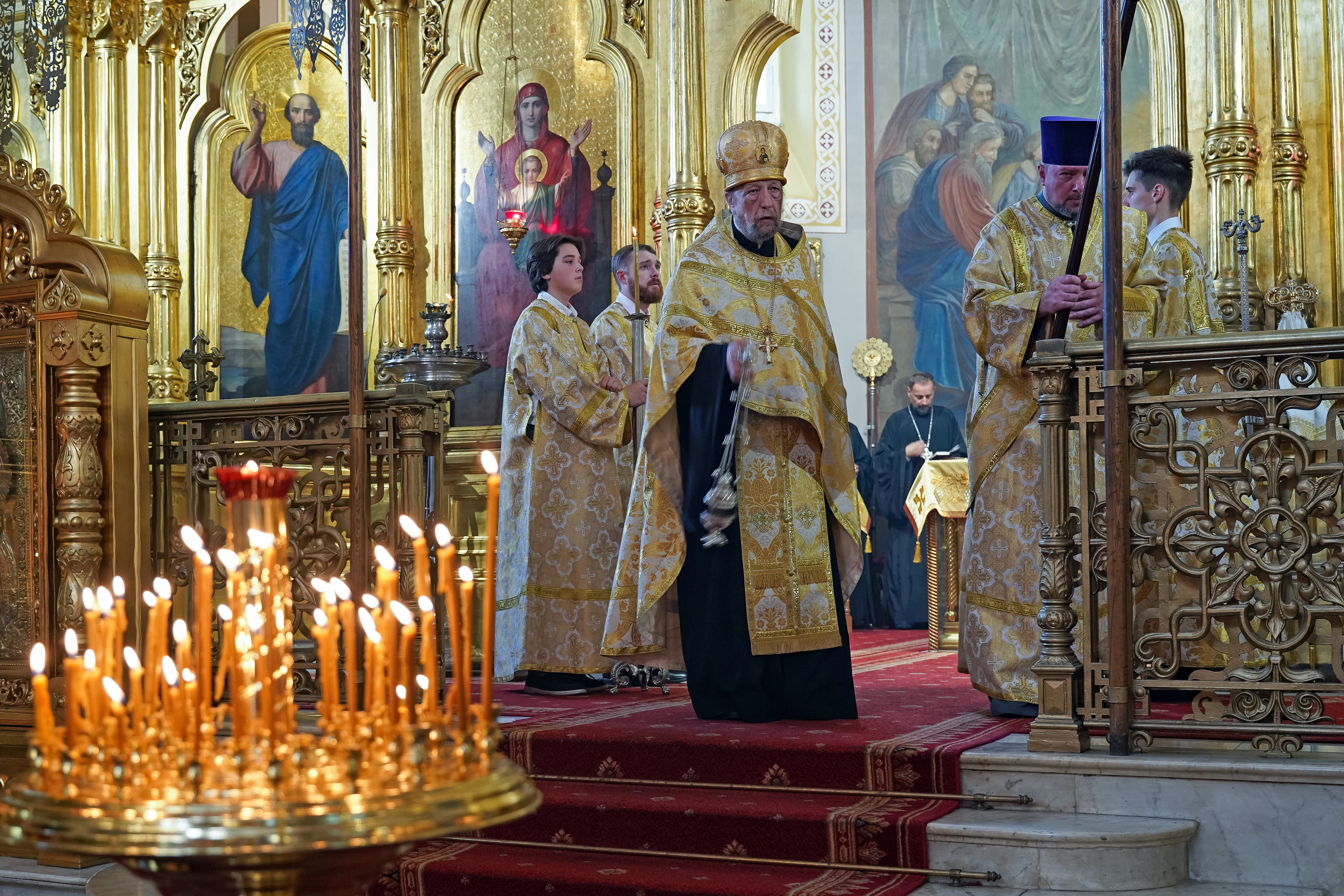 The All-Night Vigil in St. Mary Magdalene Cathedral in Warsaw - parish feast 2025