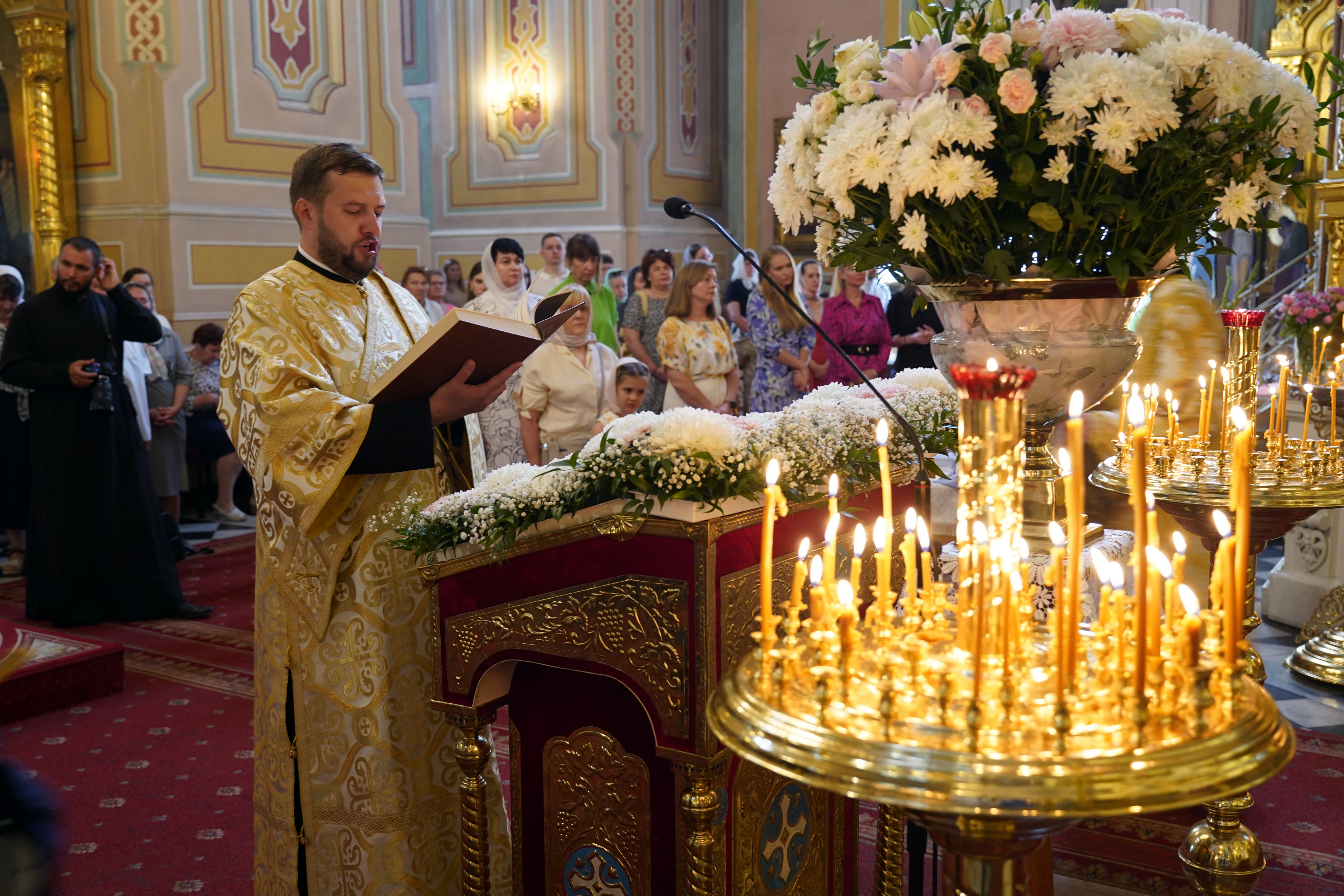 The All-Night Vigil in St. Mary Magdalene Cathedral in Warsaw - parish feast 2025