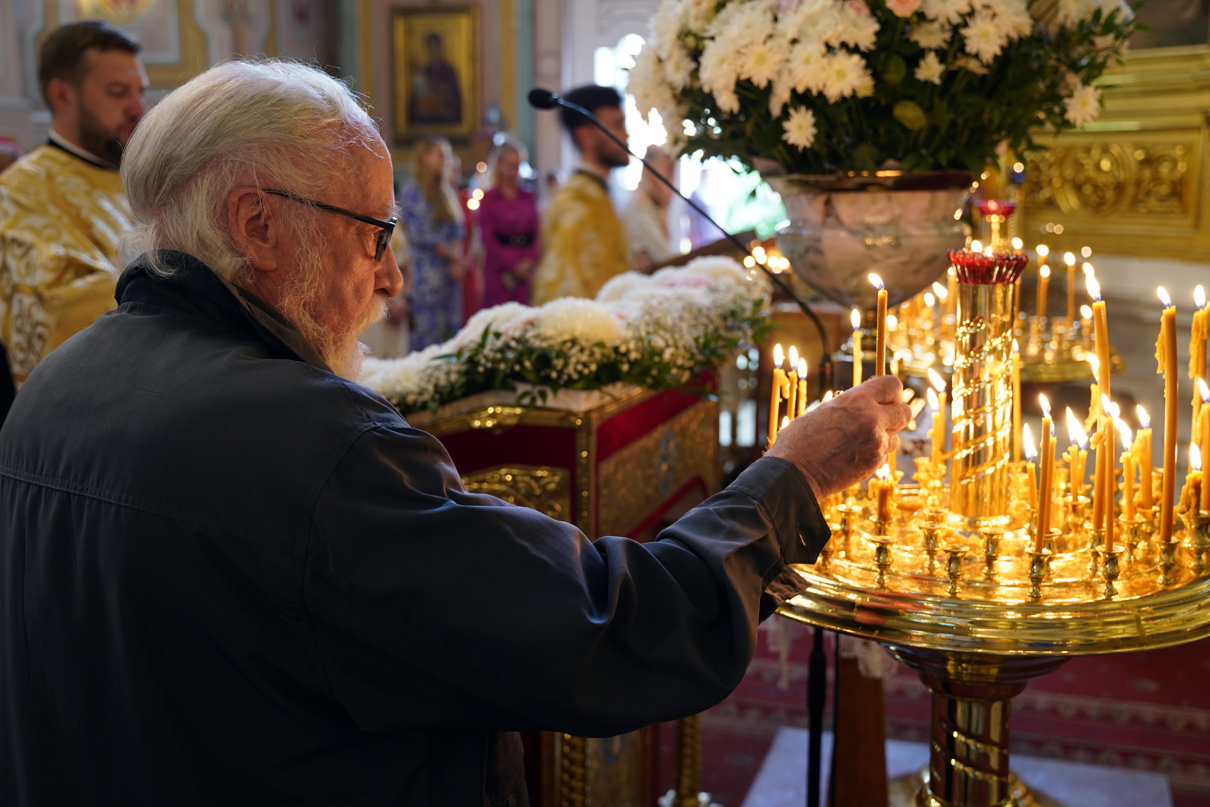 The All-Night Vigil in St. Mary Magdalene Cathedral in Warsaw - parish feast 2025