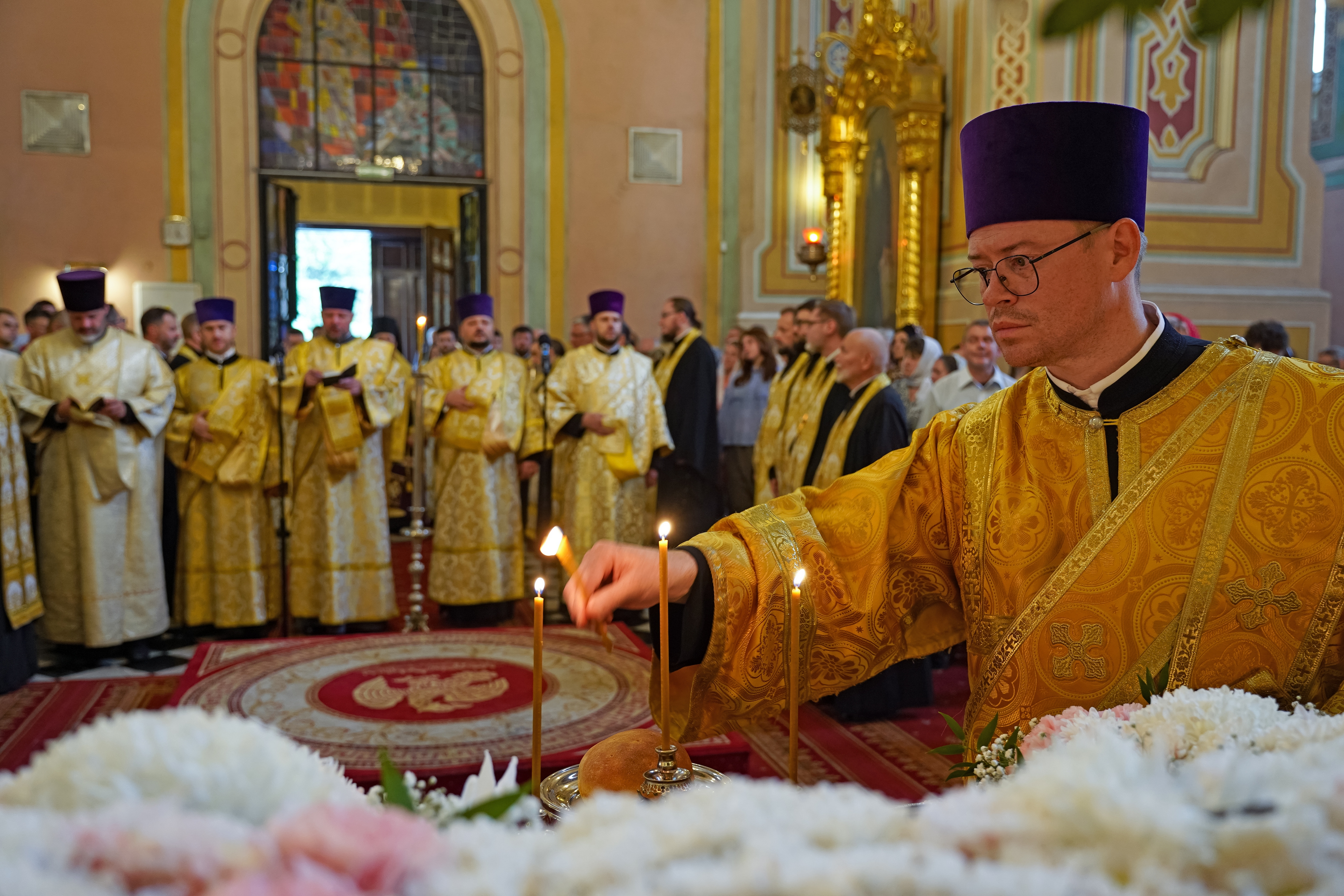 The All-Night Vigil in St. Mary Magdalene Cathedral in Warsaw - parish feast 2025