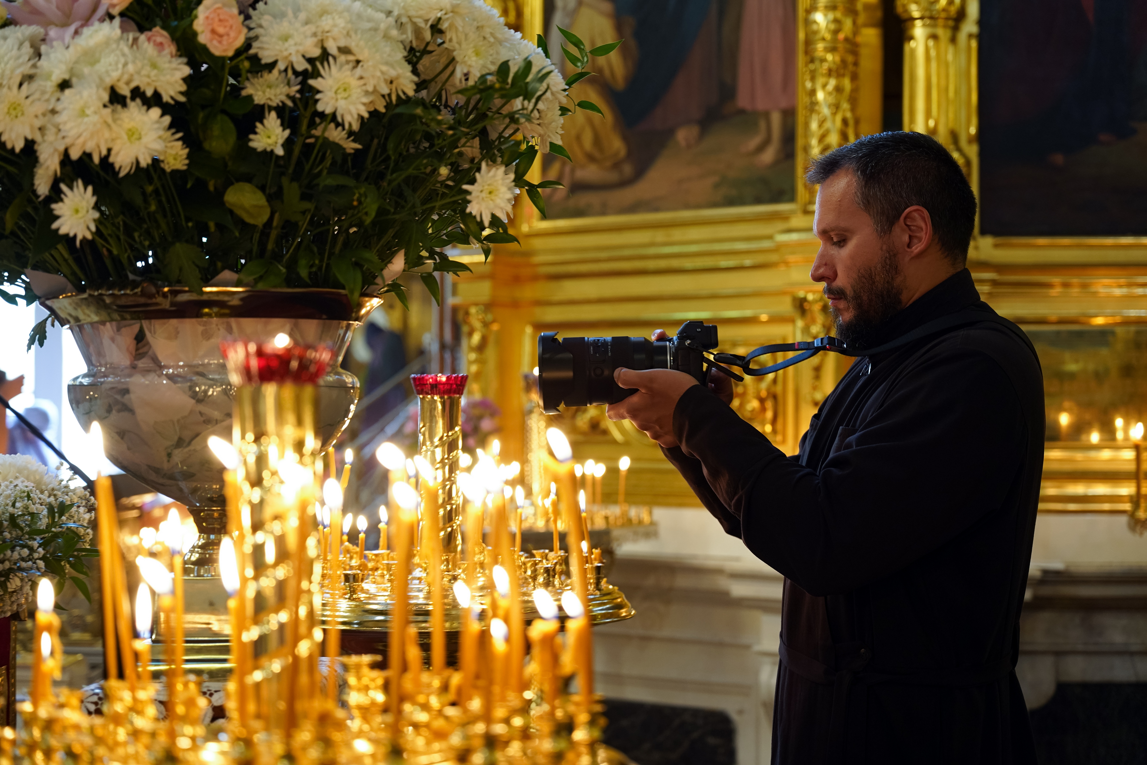 The All-Night Vigil in St. Mary Magdalene Cathedral in Warsaw - parish feast 2025