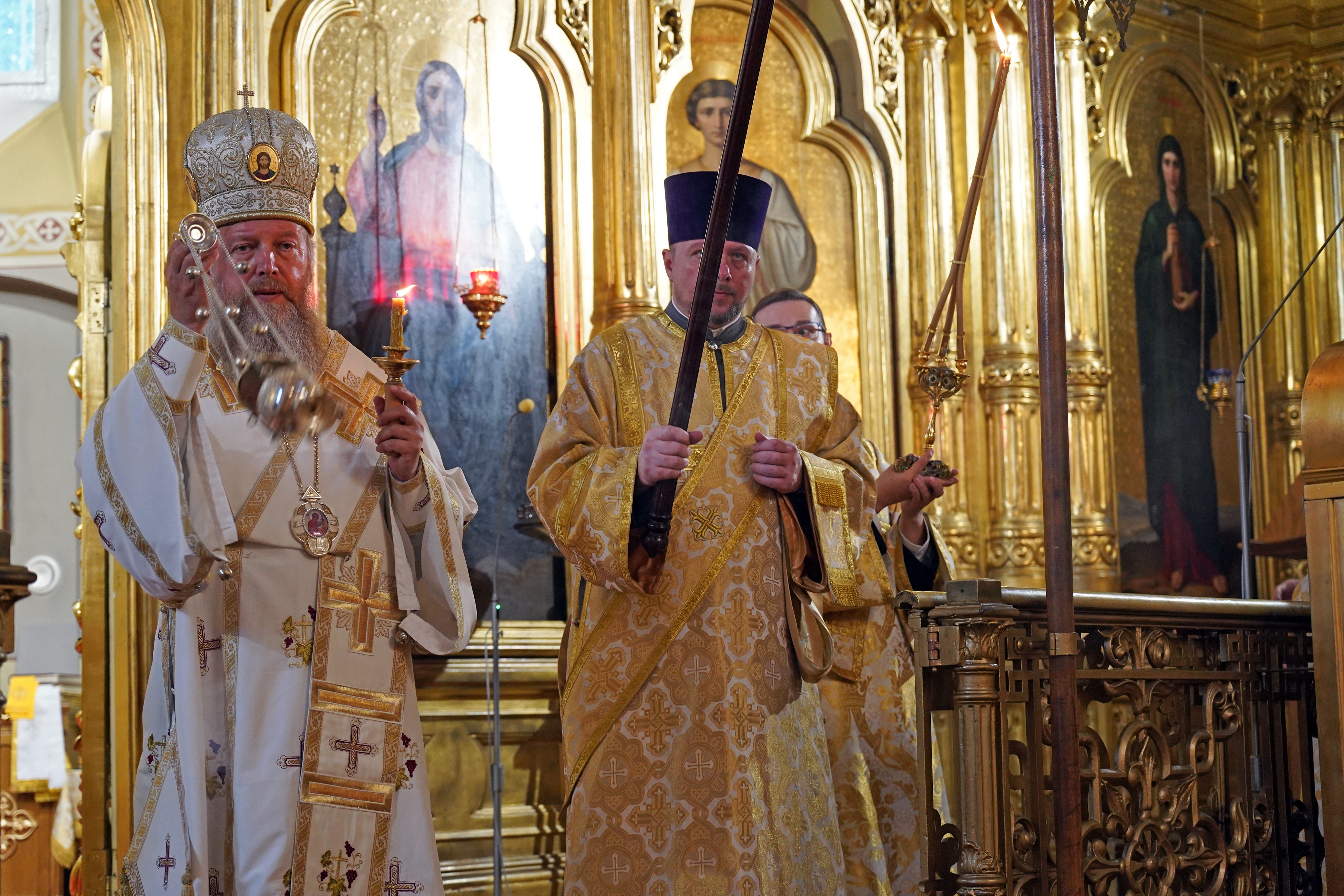The All-Night Vigil in St. Mary Magdalene Cathedral in Warsaw - parish feast 2025