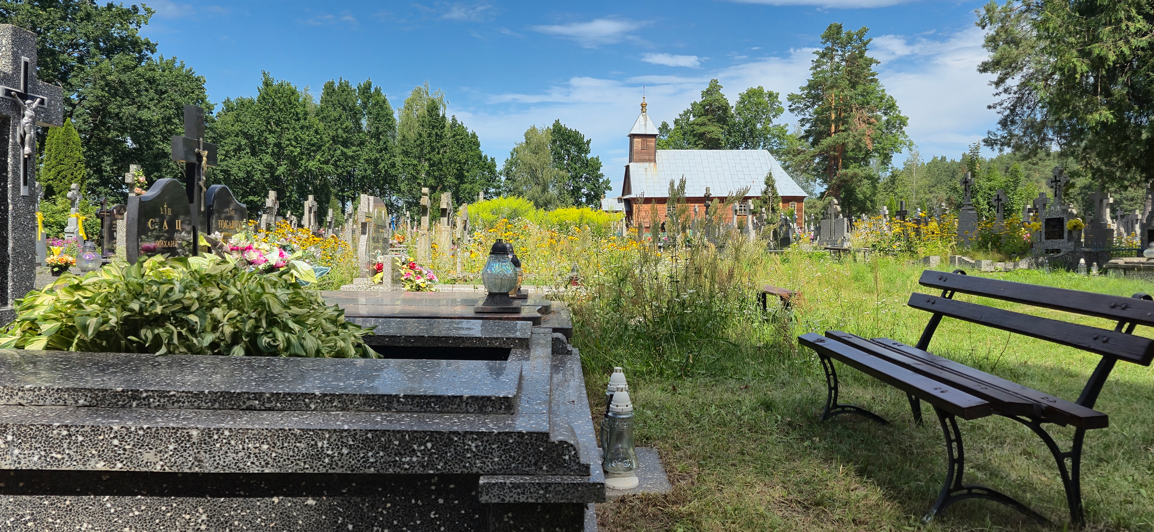 The cementary chapel close to Wygoda village