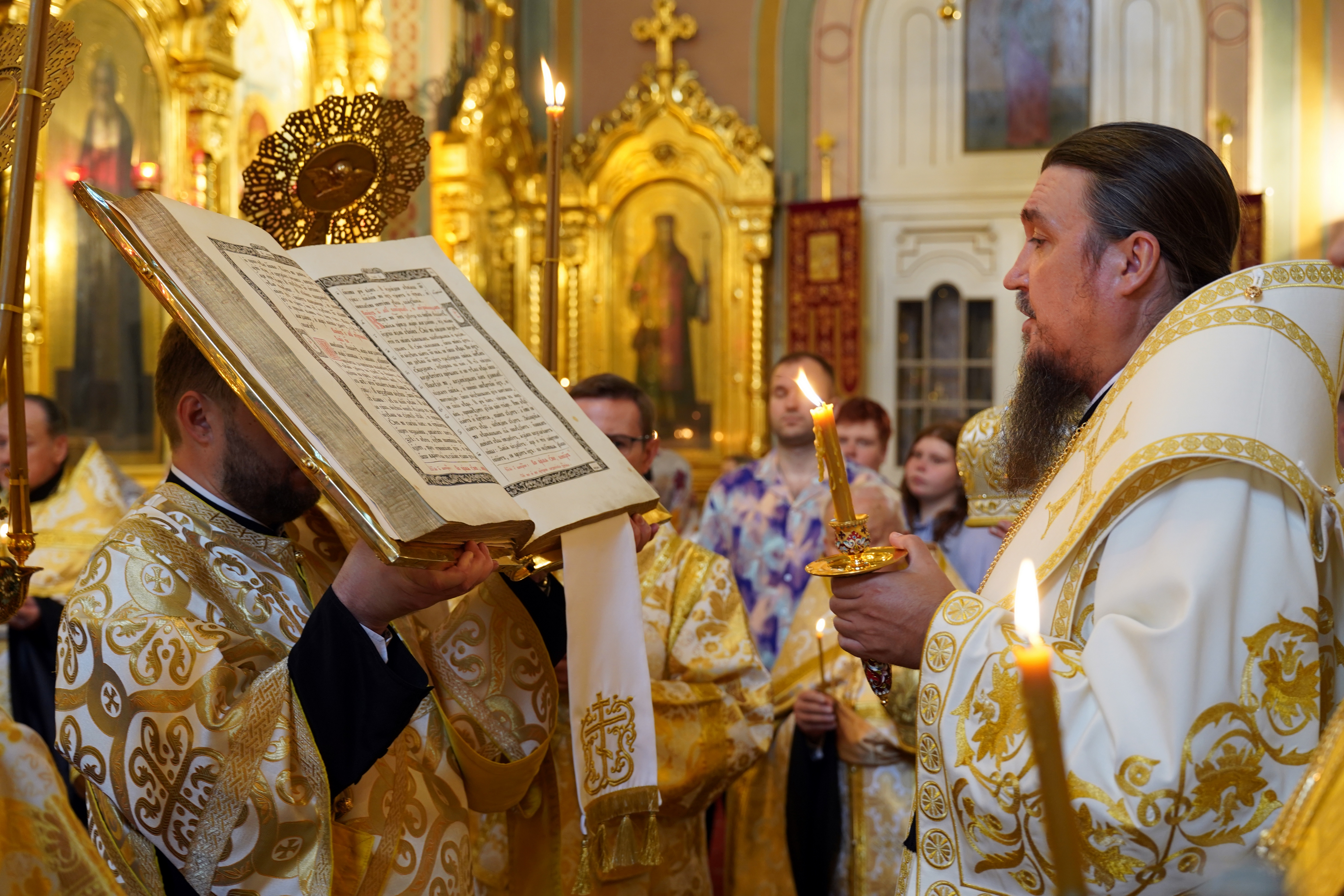 The All-Night Vigil in St. Mary Magdalene Cathedral in Warsaw - parish feast 2025