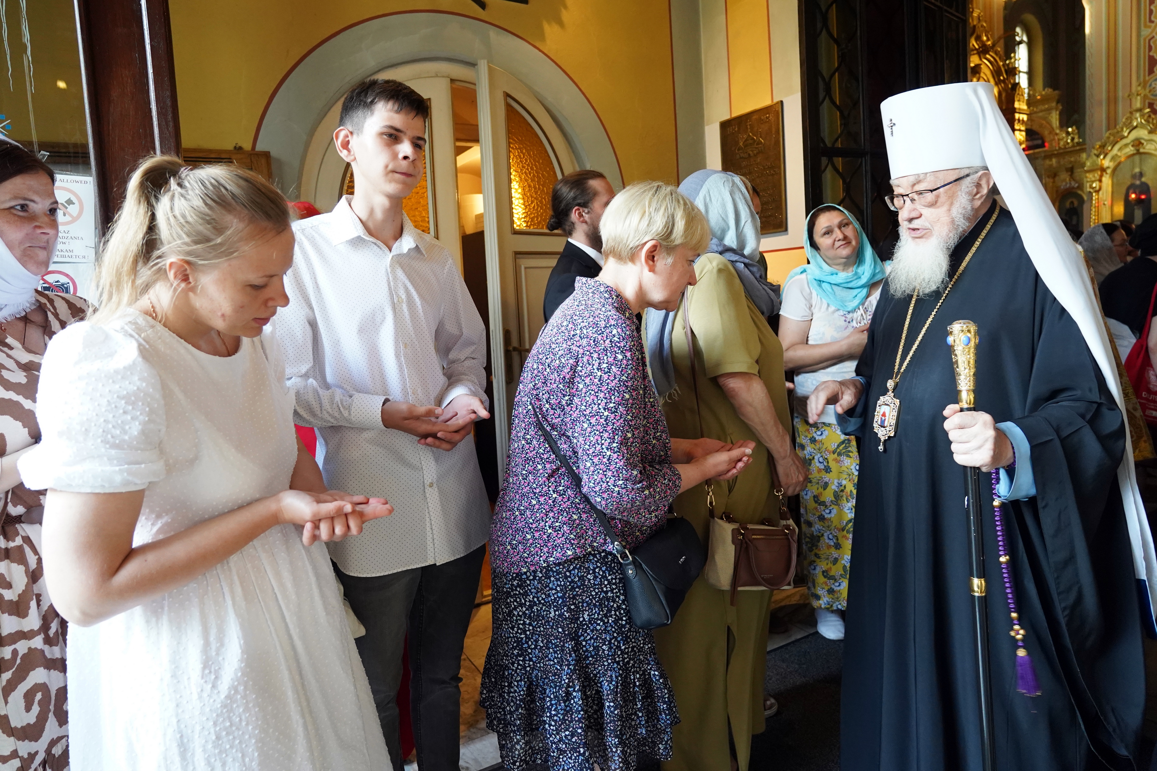 St. Mary Magdalene feast in Warsaw