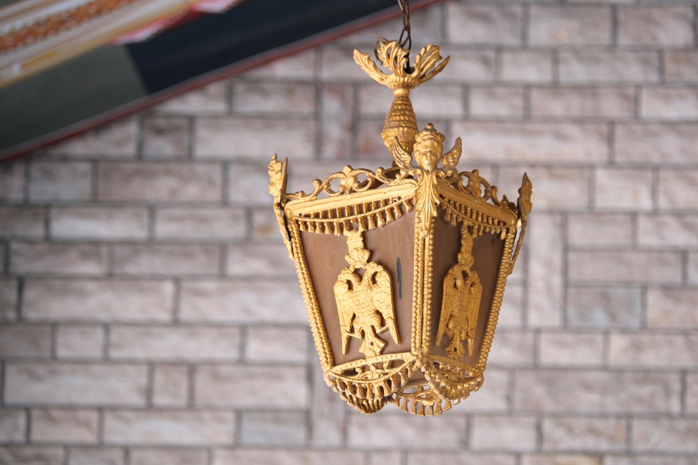 Lampa - jedna z cerkwi w Katherini
