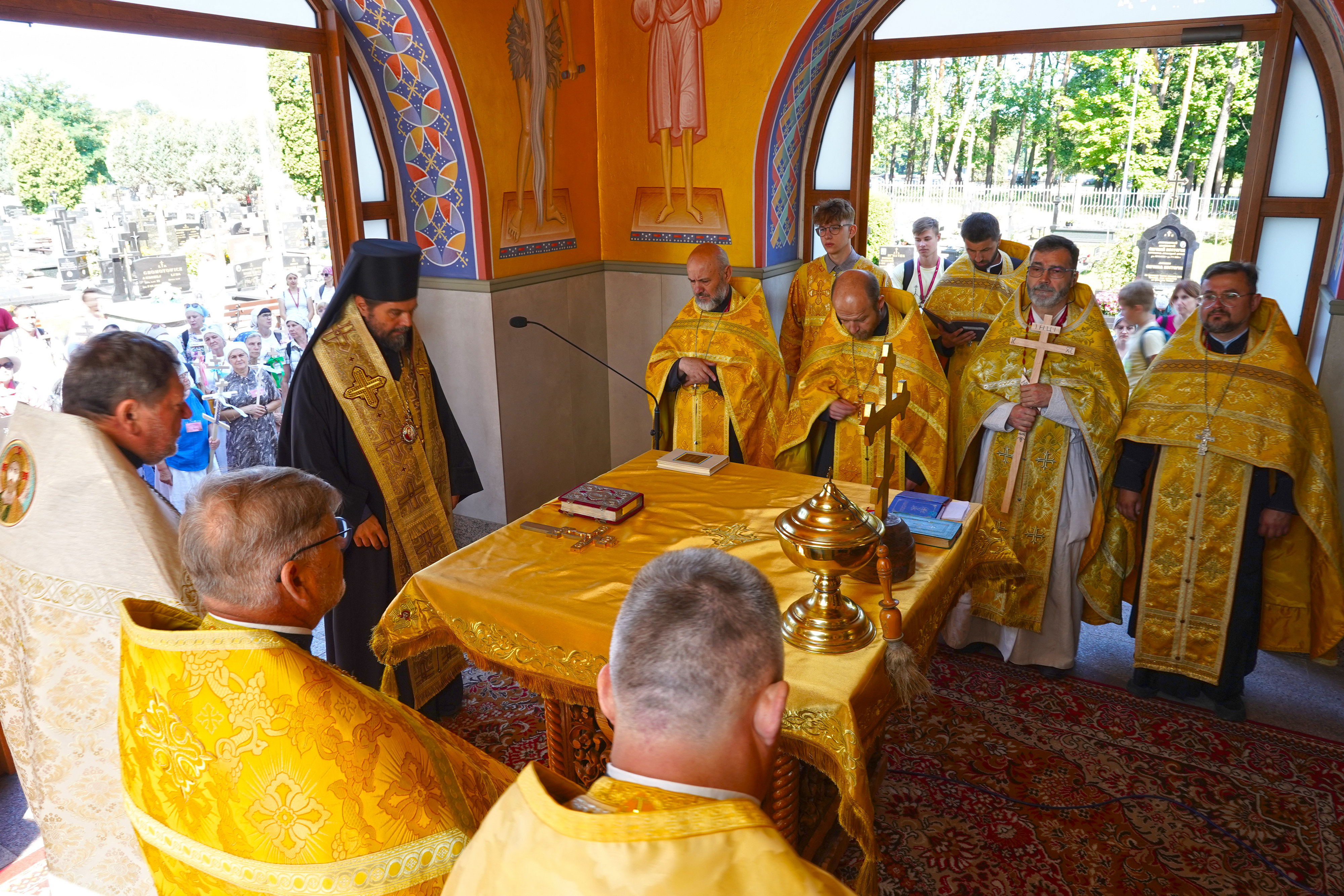 Departure of 40th pilgrimage from Białystok to the Holy Mount of Grabarka 